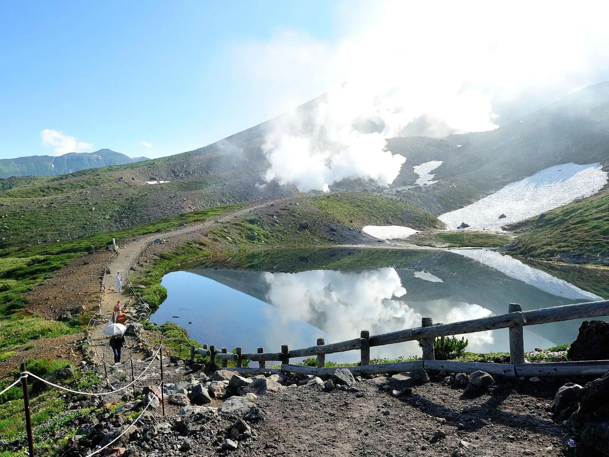 Natural landscape in Asahidake Onsen Hotel Deer Valley