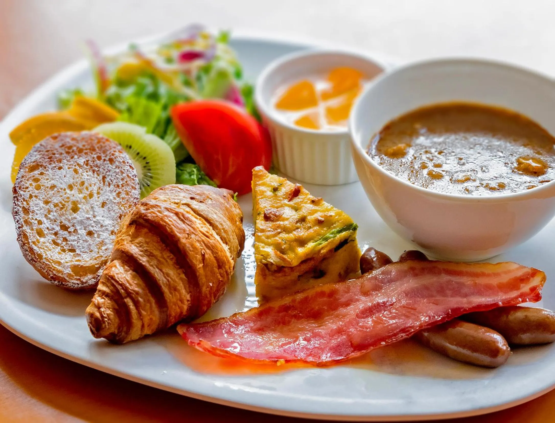 Breakfast in Asahidake Onsen Hotel Deer Valley