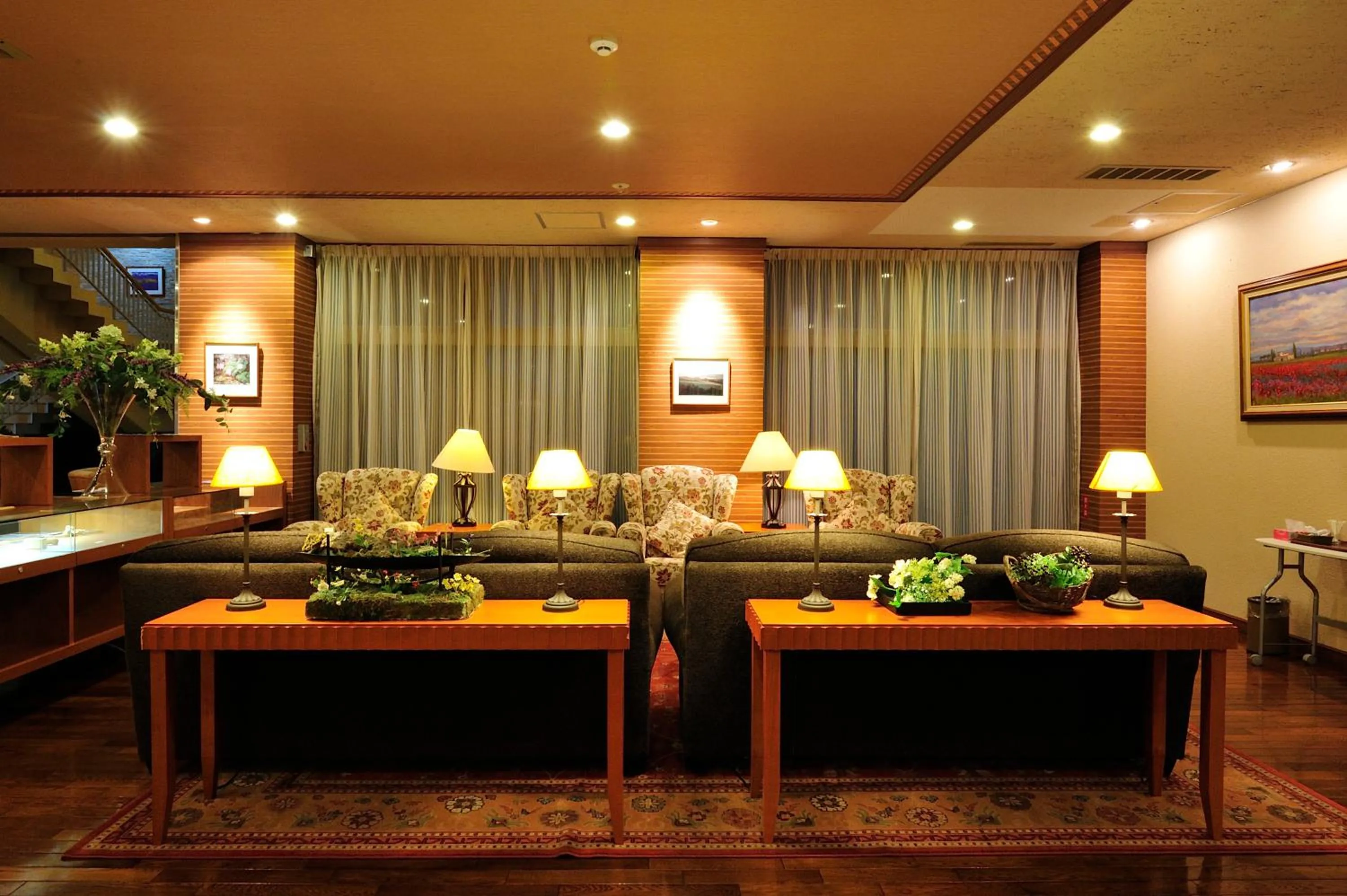 Lobby or reception in Asahidake Onsen Hotel Deer Valley