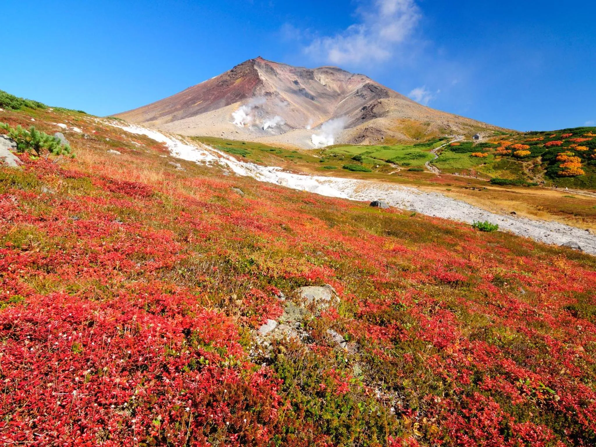 Natural Landscape in Asahidake Onsen Hotel Deer Valley