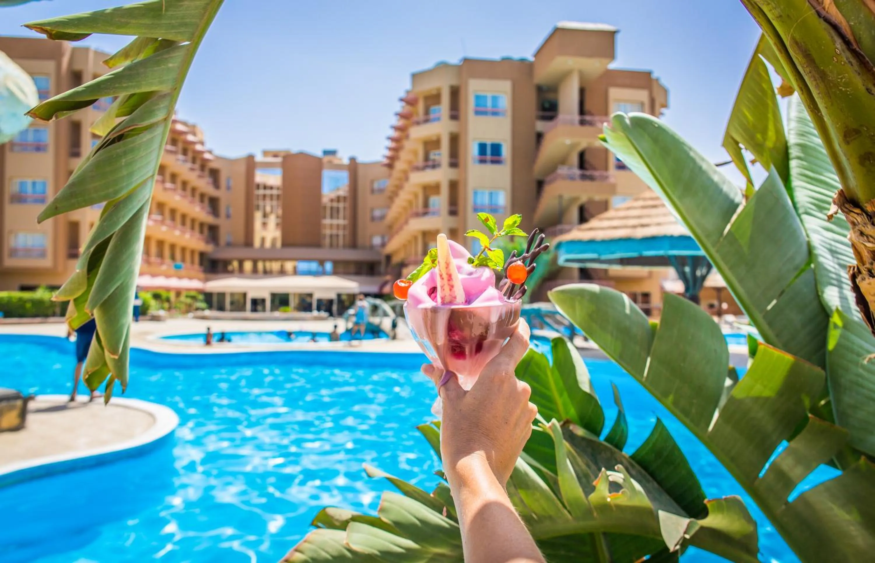 Swimming pool in Seagull Beach Resort - Families and Couples Only