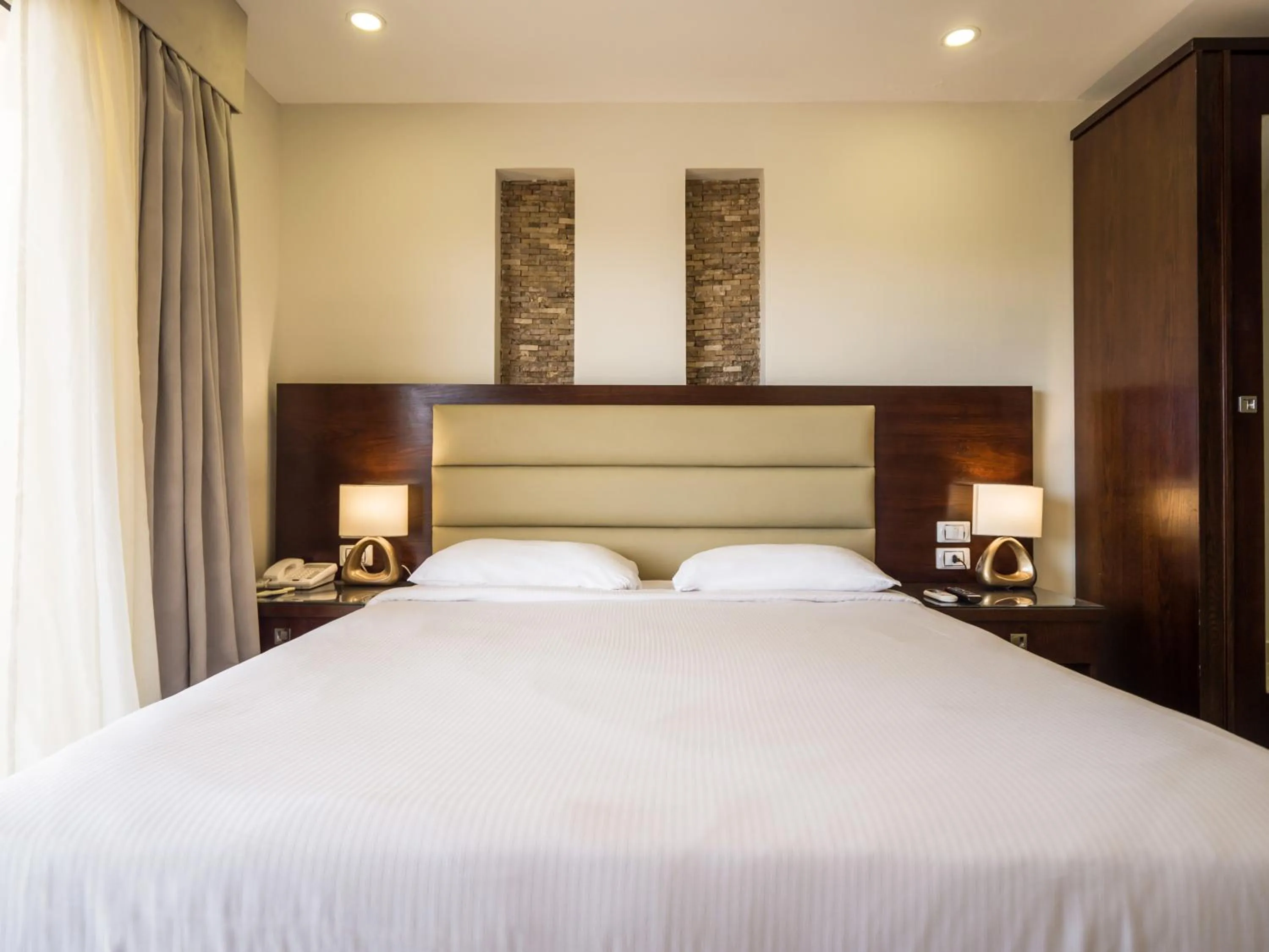 Bedroom, Bed in Seagull Beach Resort - Families and Couples Only