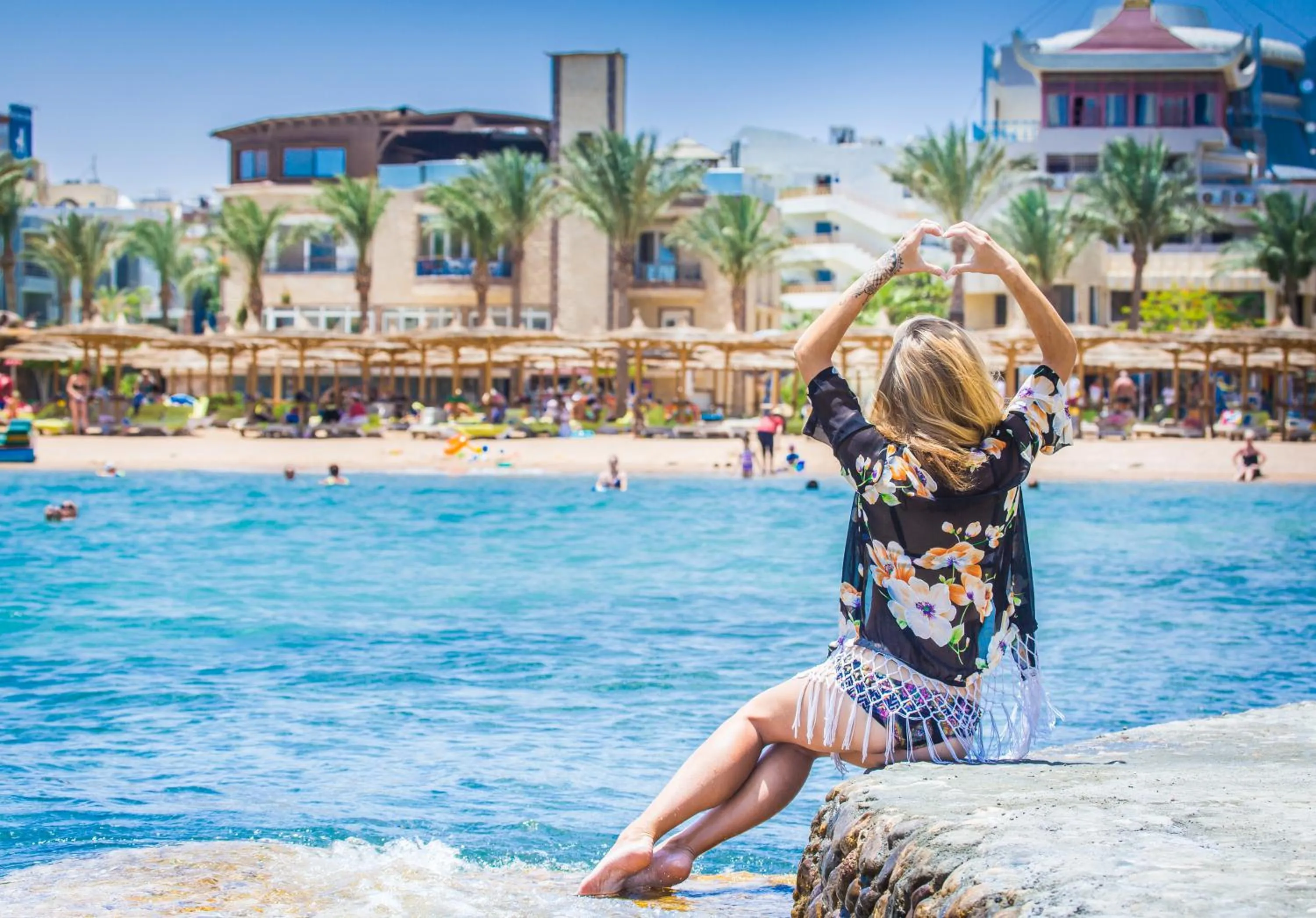 Beach in Seagull Beach Resort - Families and Couples Only