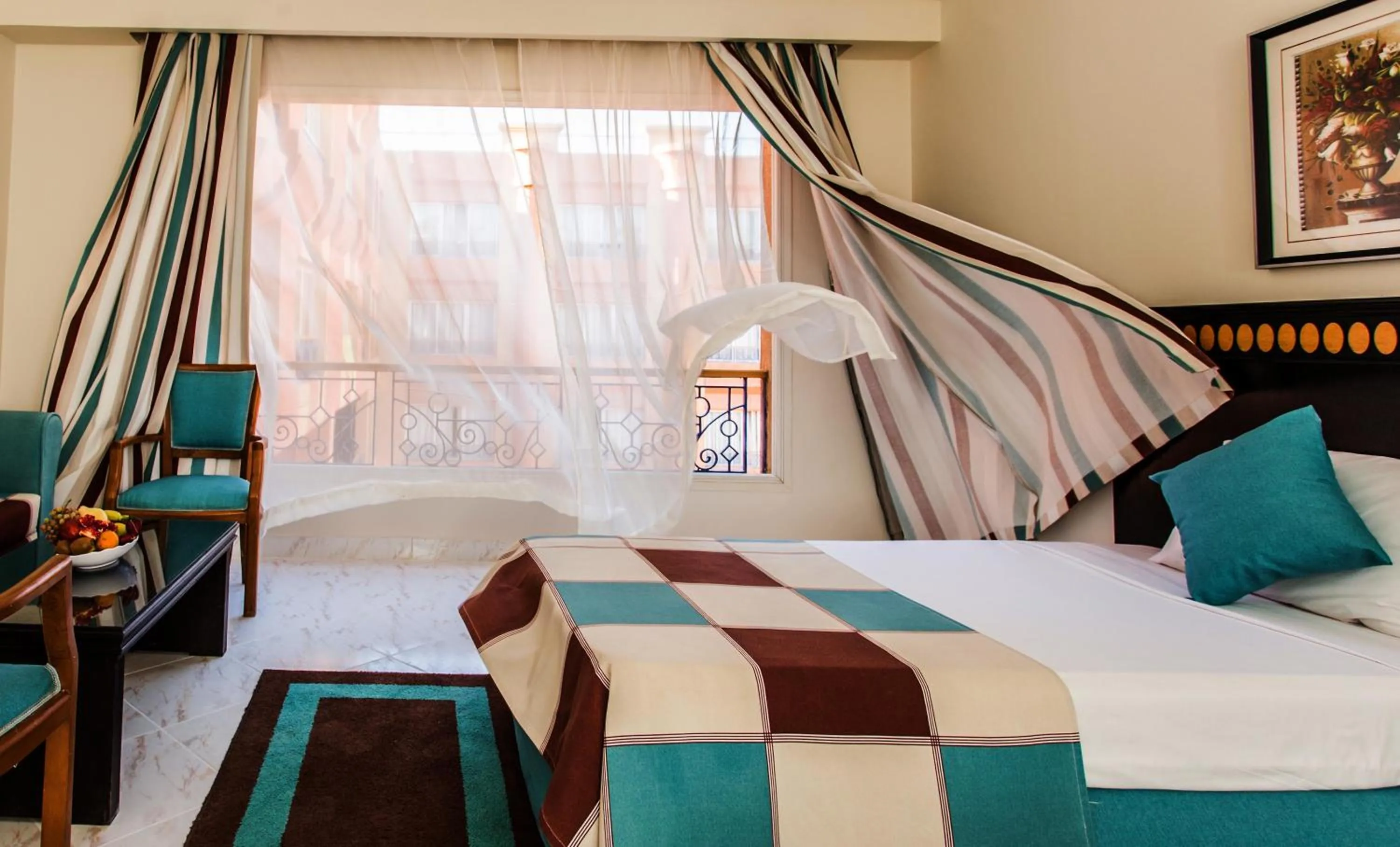 Bedroom, Bed in Seagull Beach Resort - Families and Couples Only