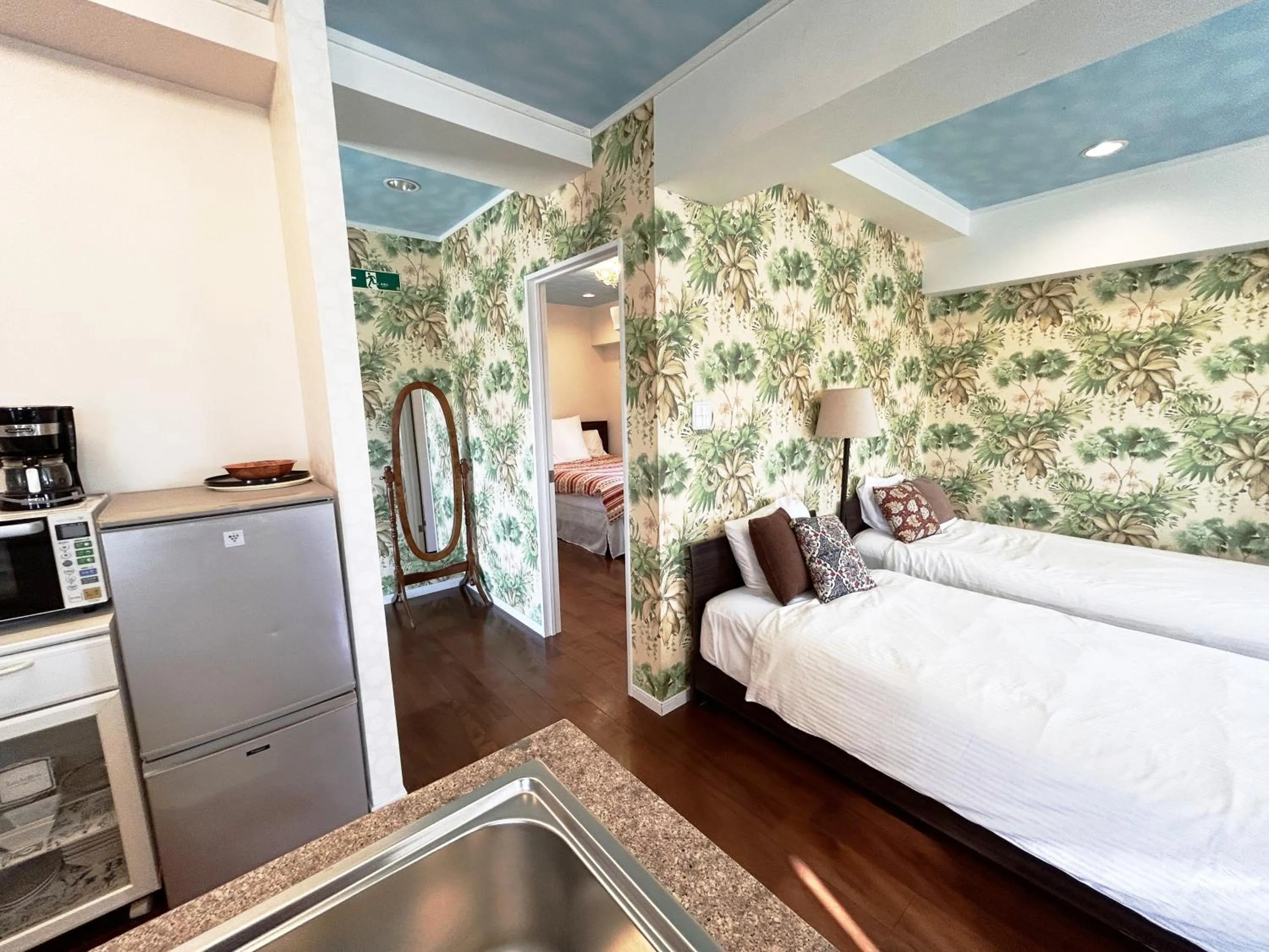 On site, Bed in Ocean Villa Tin Gala