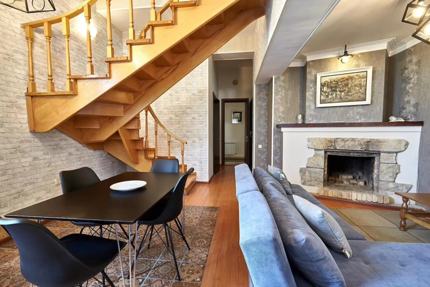 Living room in Iliani Hotel