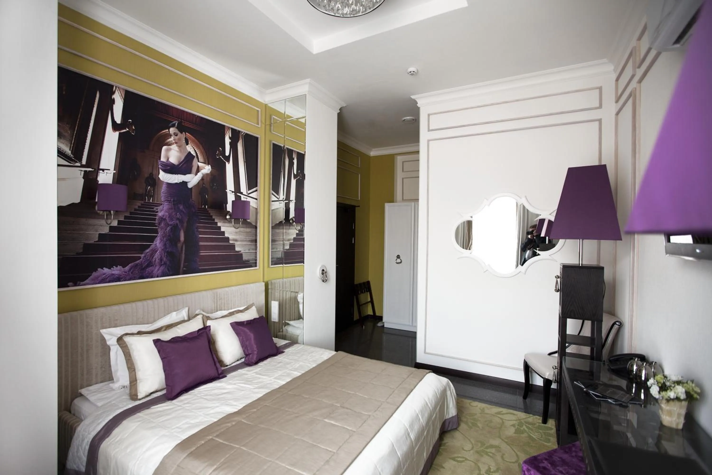 Photo of the whole room, Bed in Mirax Boutique Hotel
