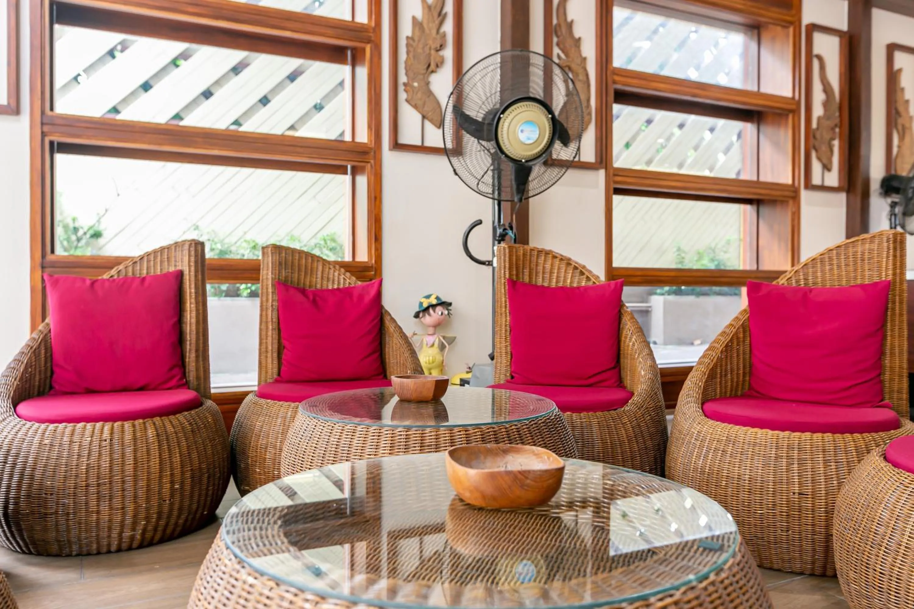 Dining area in A Room Bangkok Sathorn