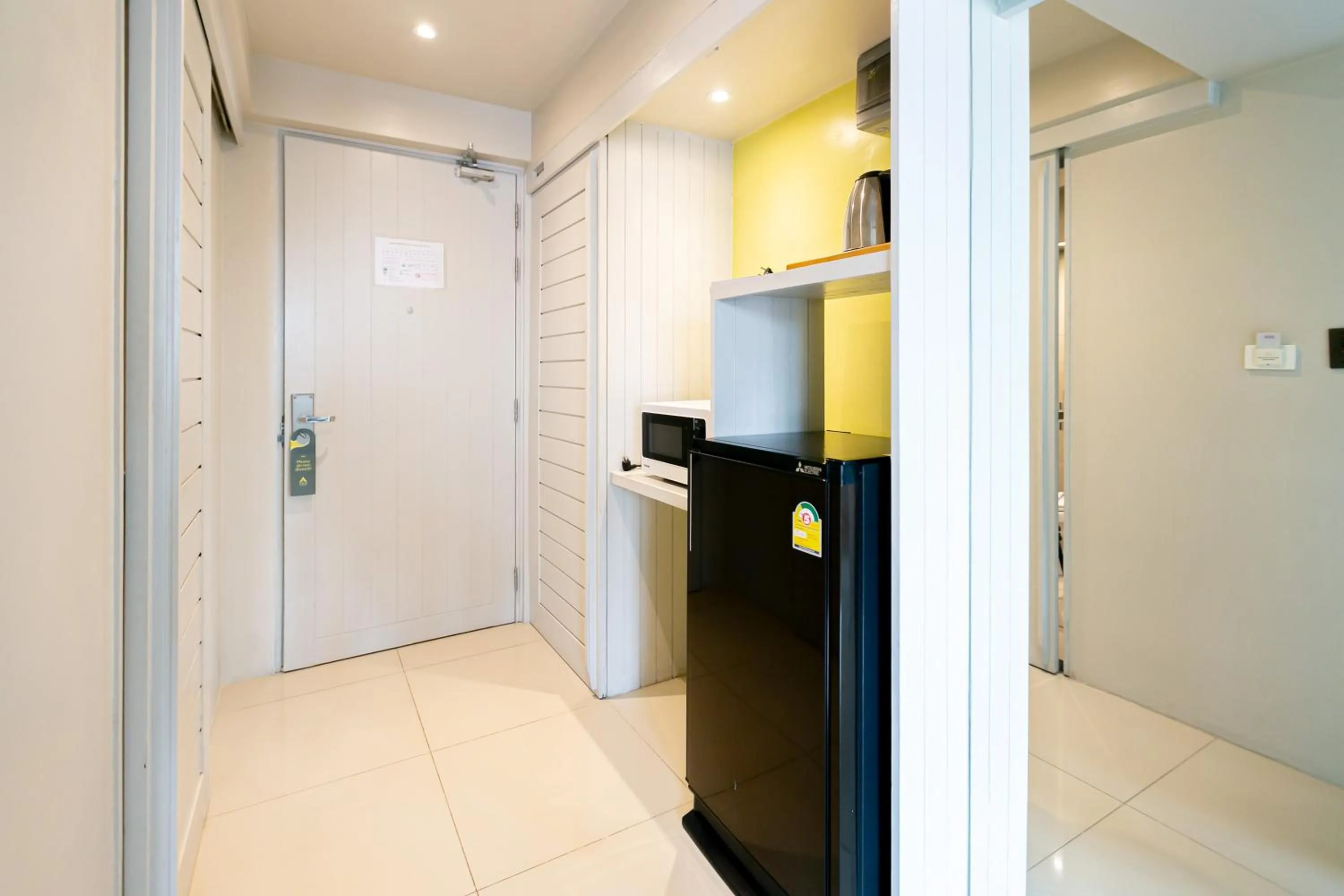 Kitchen or kitchenette in A Room Bangkok Sathorn