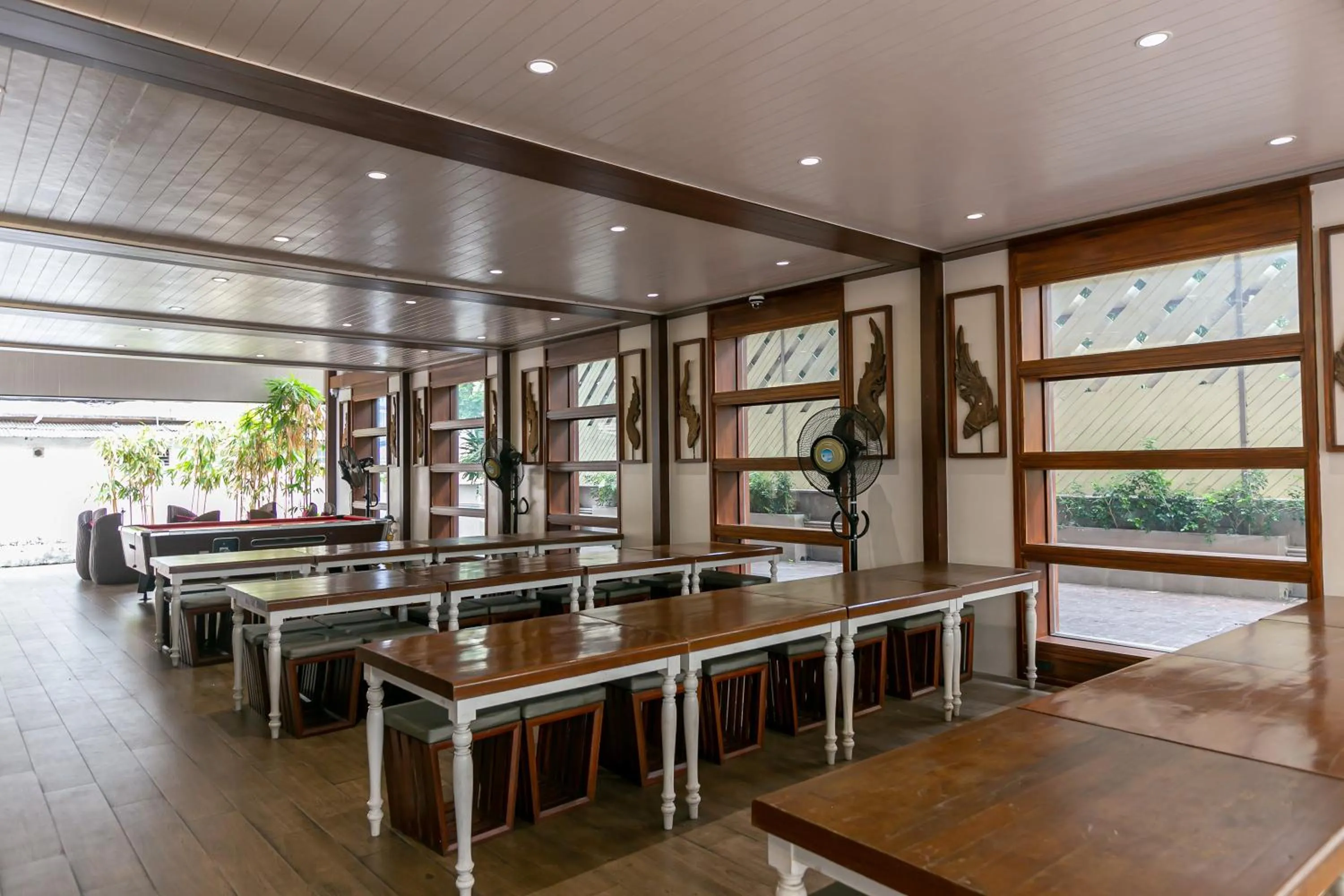 Dining area in A Room Bangkok Sathorn