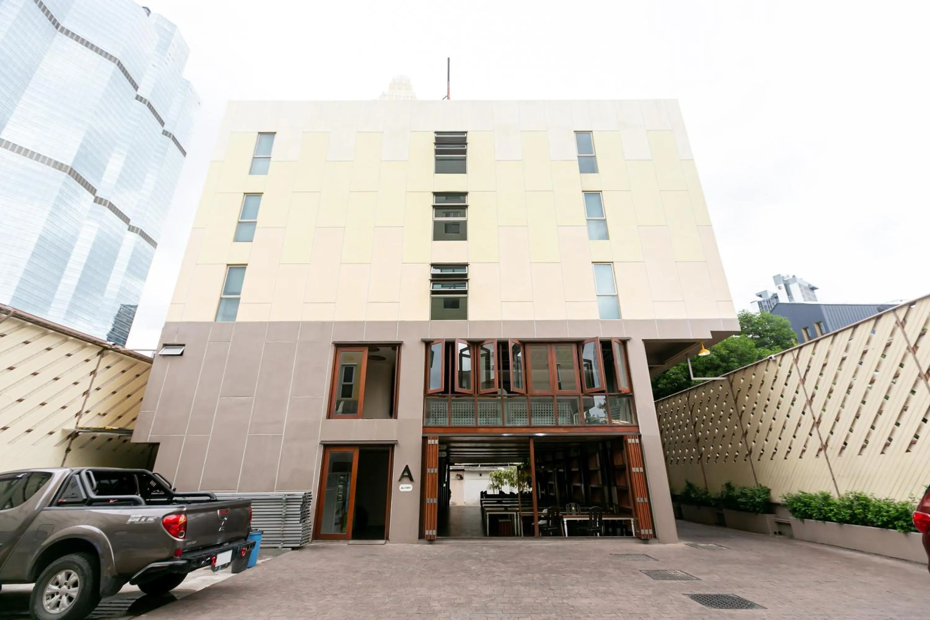 Property building in A Room Bangkok Sathorn
