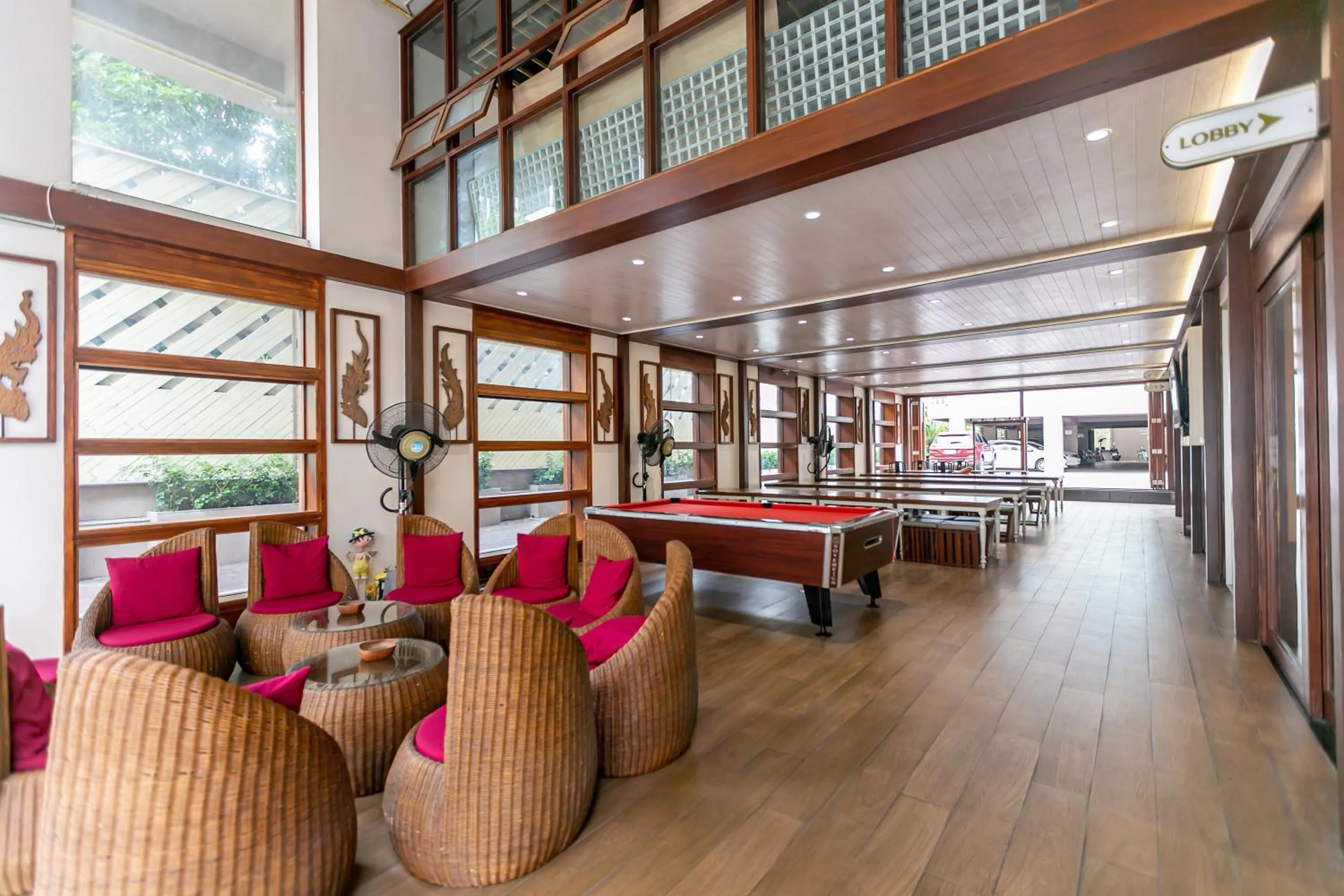 Dining area in A Room Bangkok Sathorn