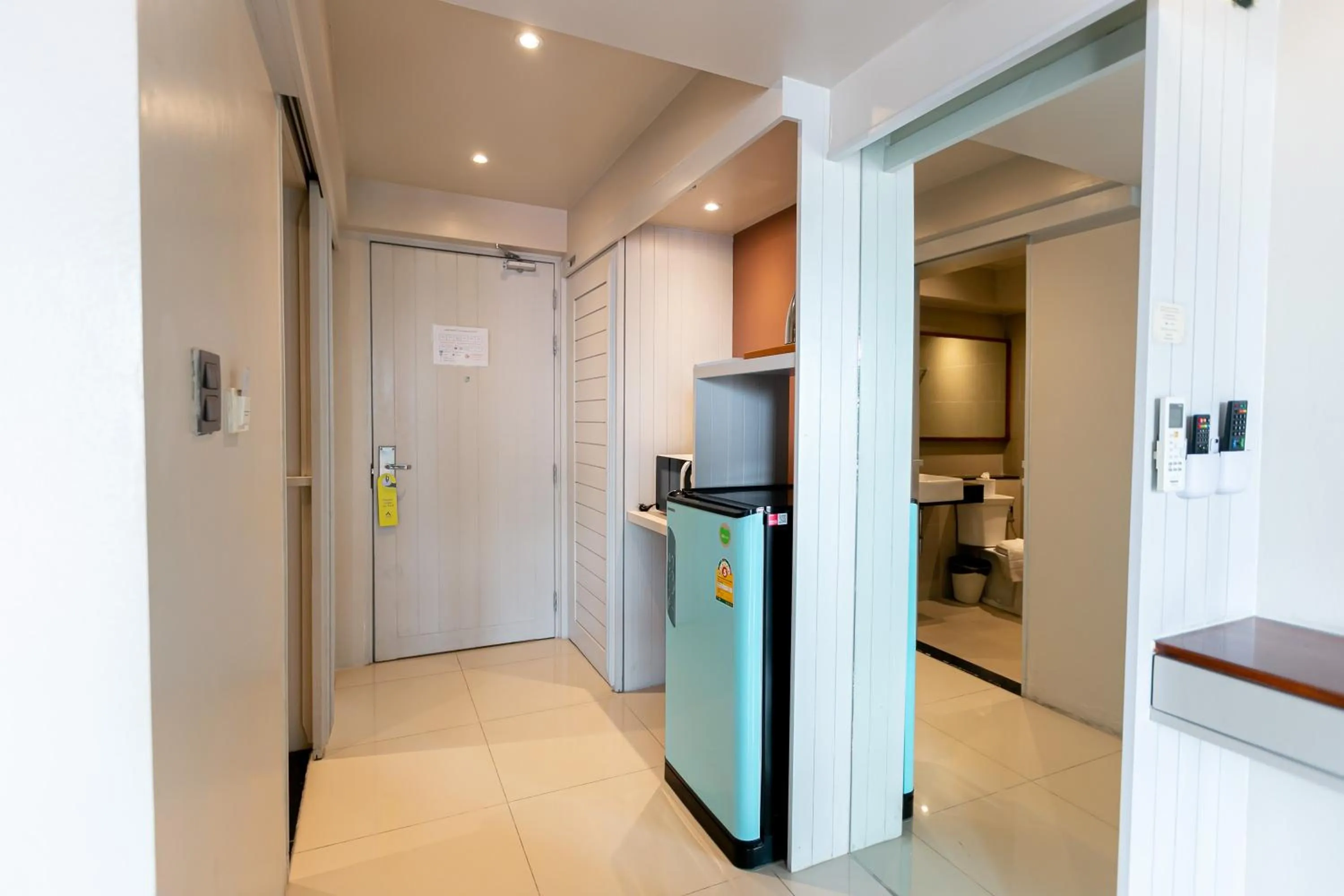 Kitchen or kitchenette in A Room Bangkok Sathorn