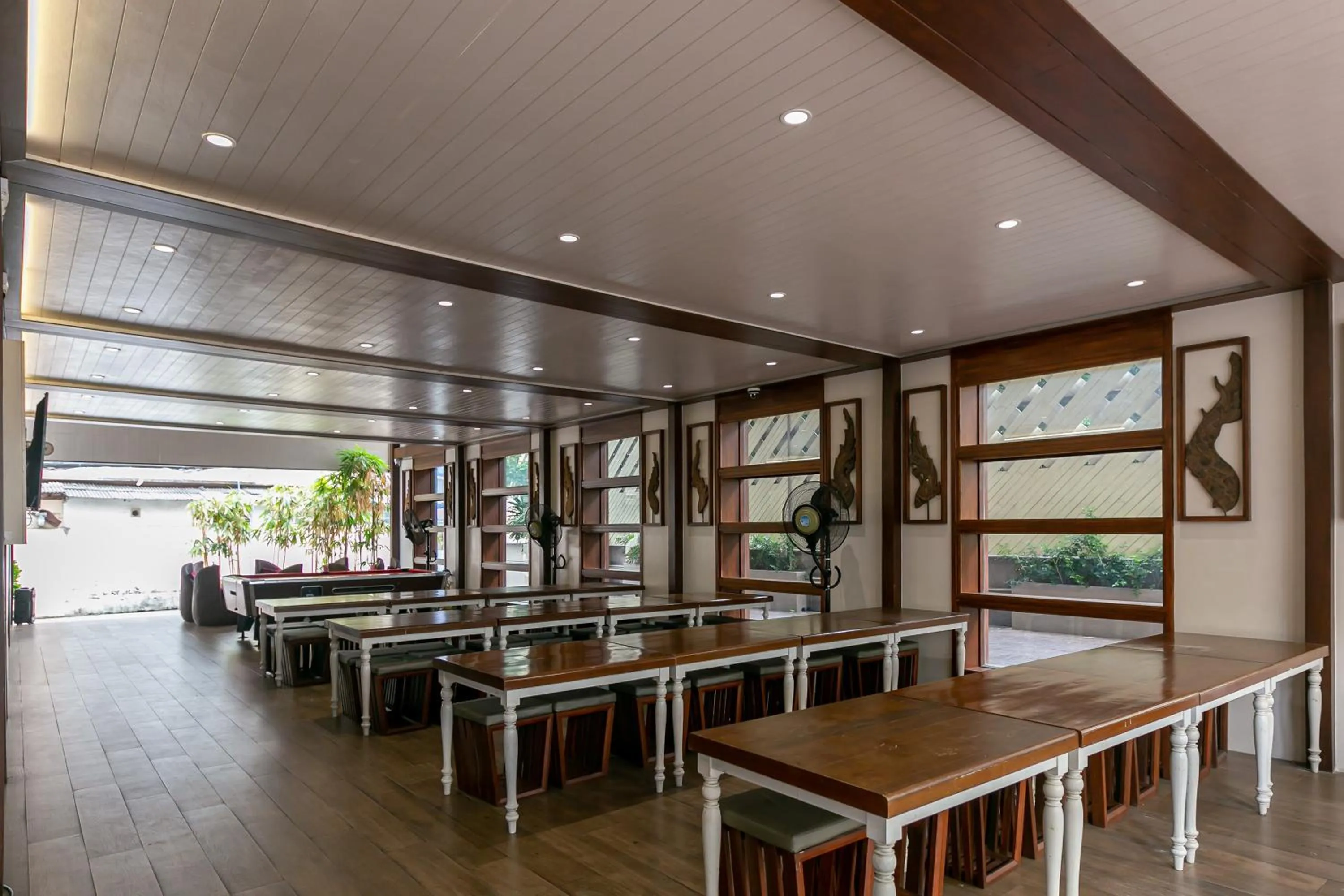 Dining area in A Room Bangkok Sathorn