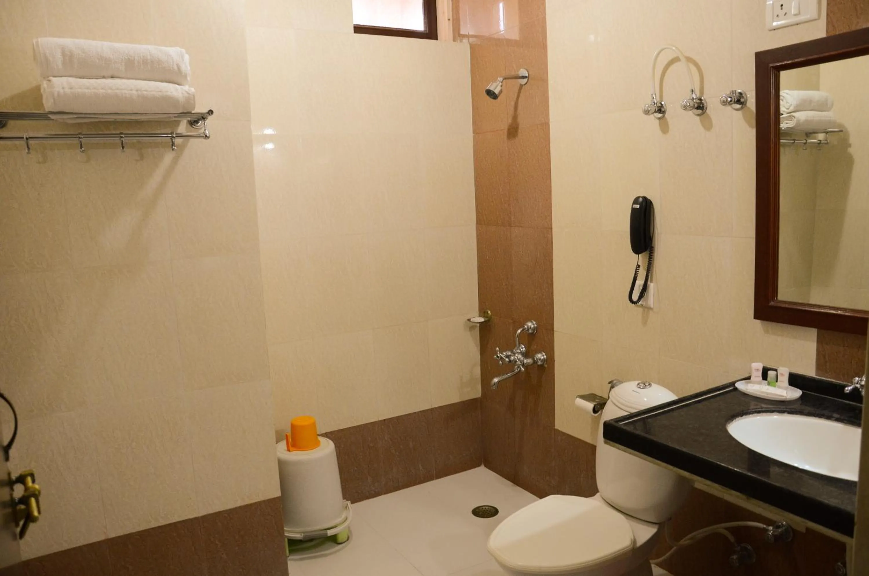 Bathroom in Satyam Palace Resort