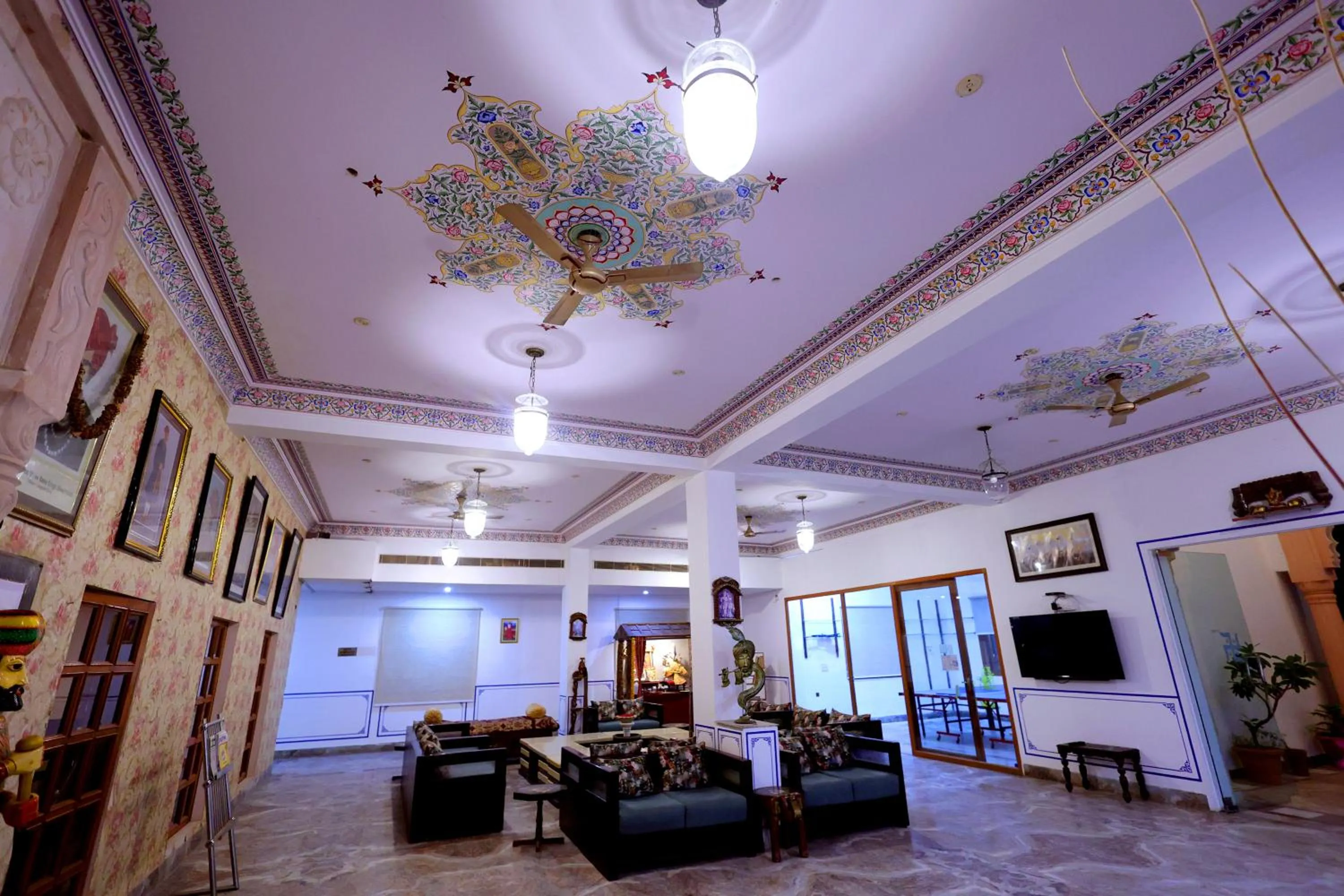Lobby or reception in Satyam Palace Resort