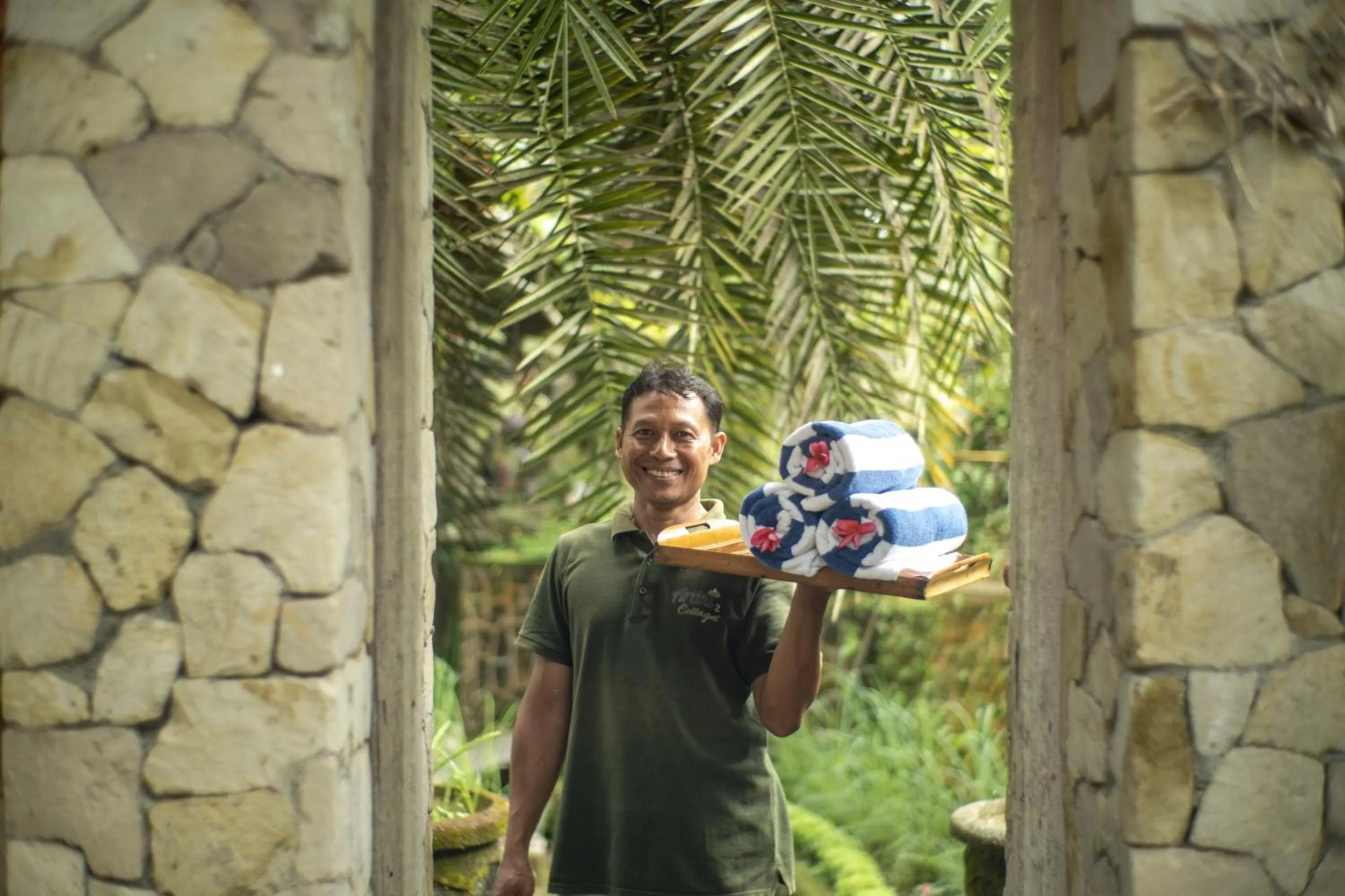 Staff in Artini 2 Cottage Ubud