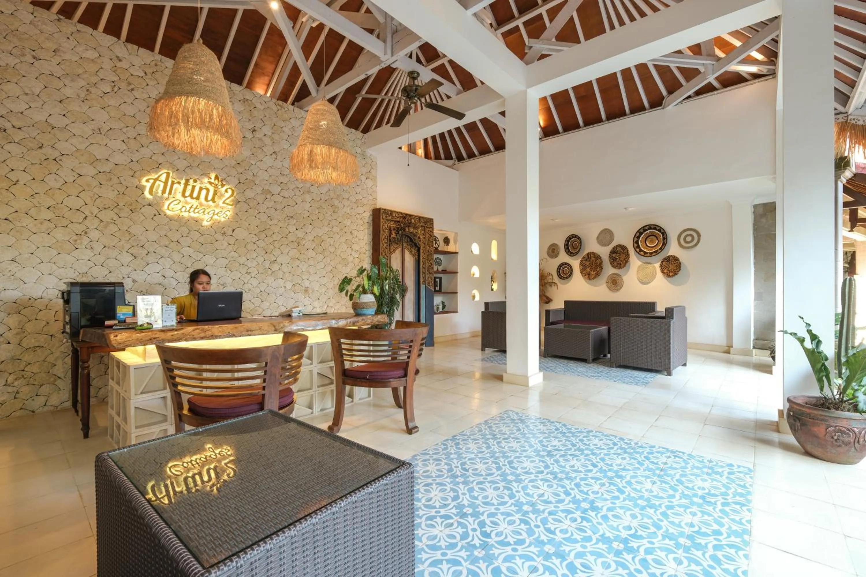 Lobby or reception in Artini 2 Cottage Ubud