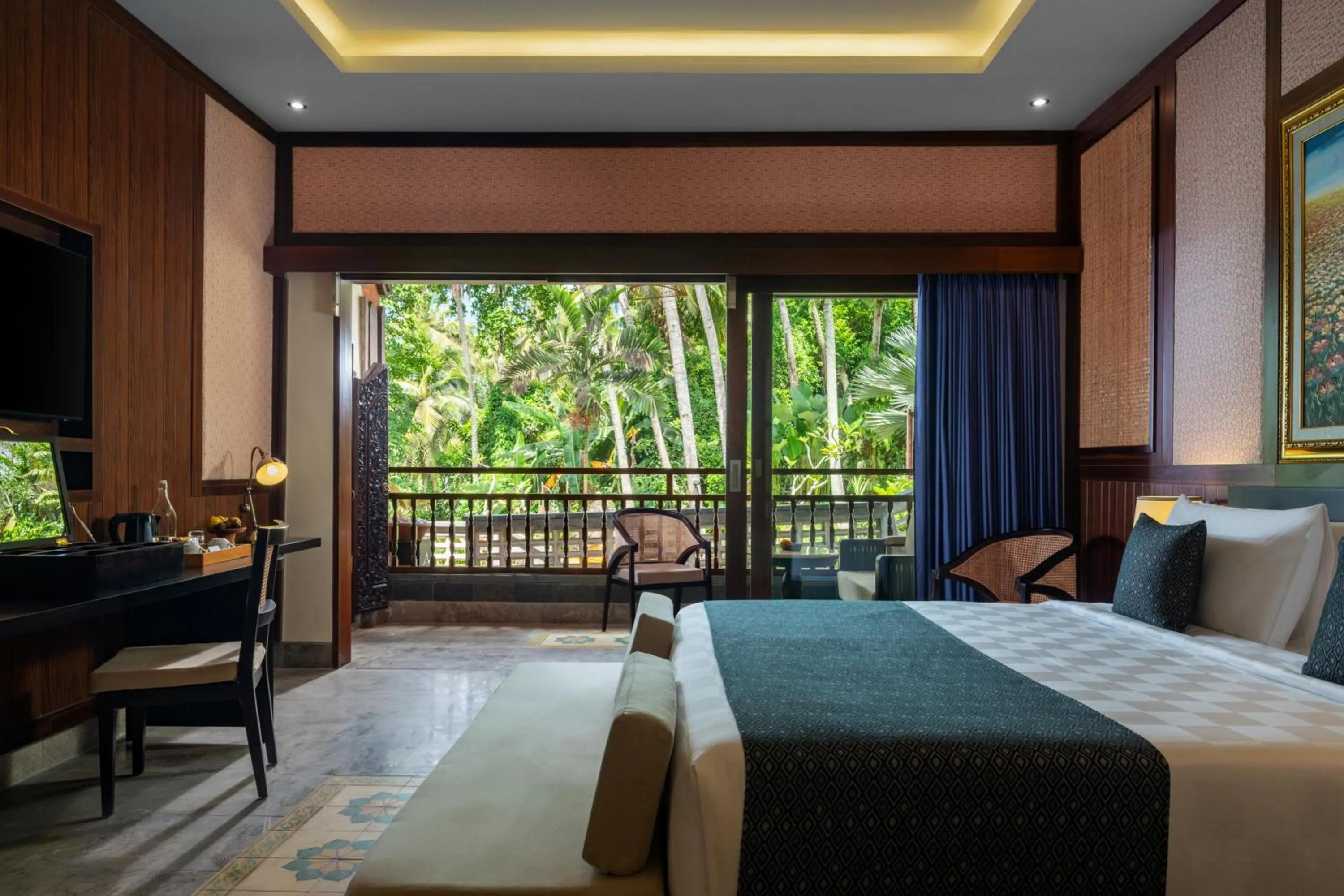 View (from property/room), Bed in The Artini Dijiwa Ubud
