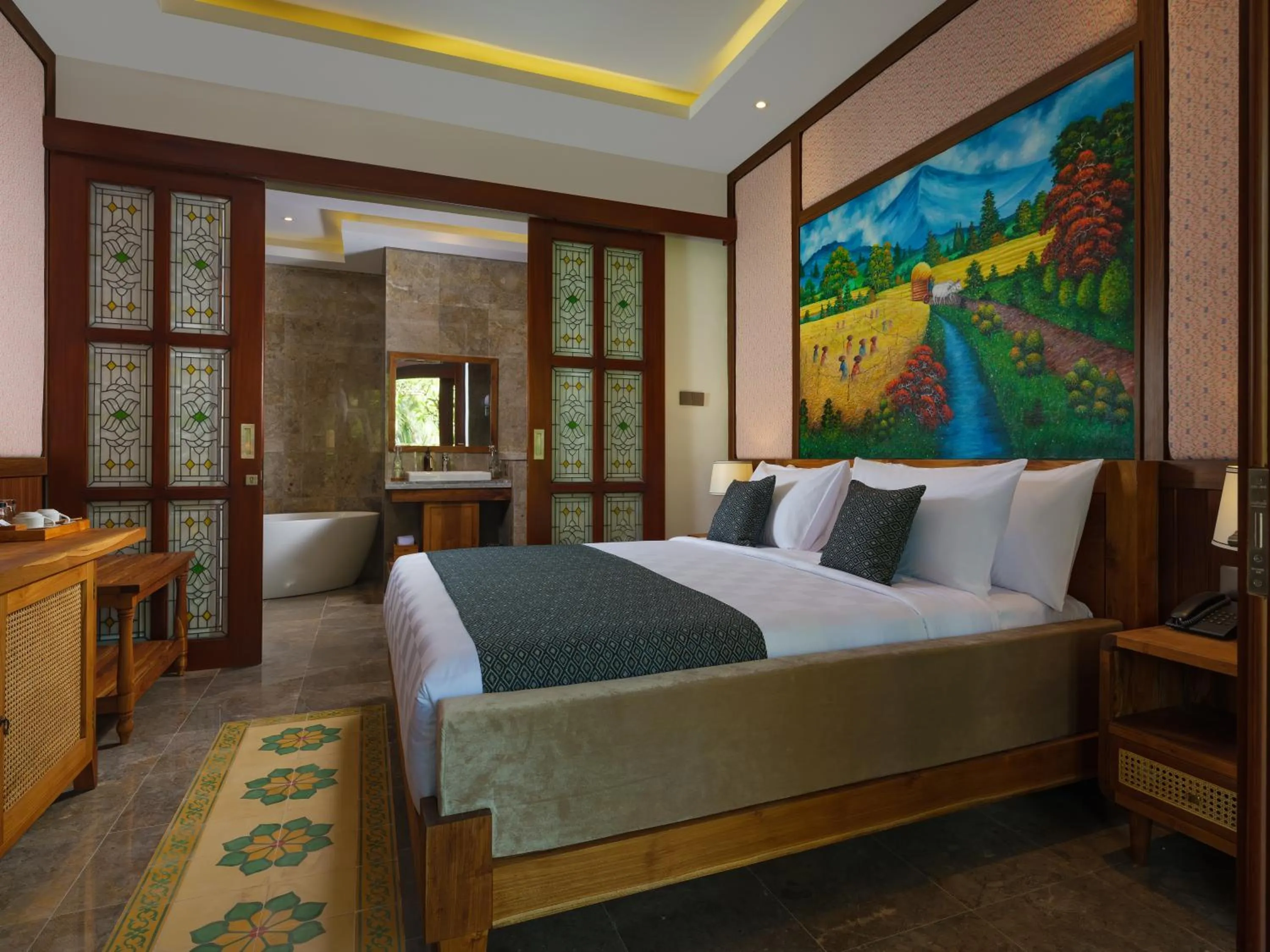 Bed in The Artini Dijiwa Ubud