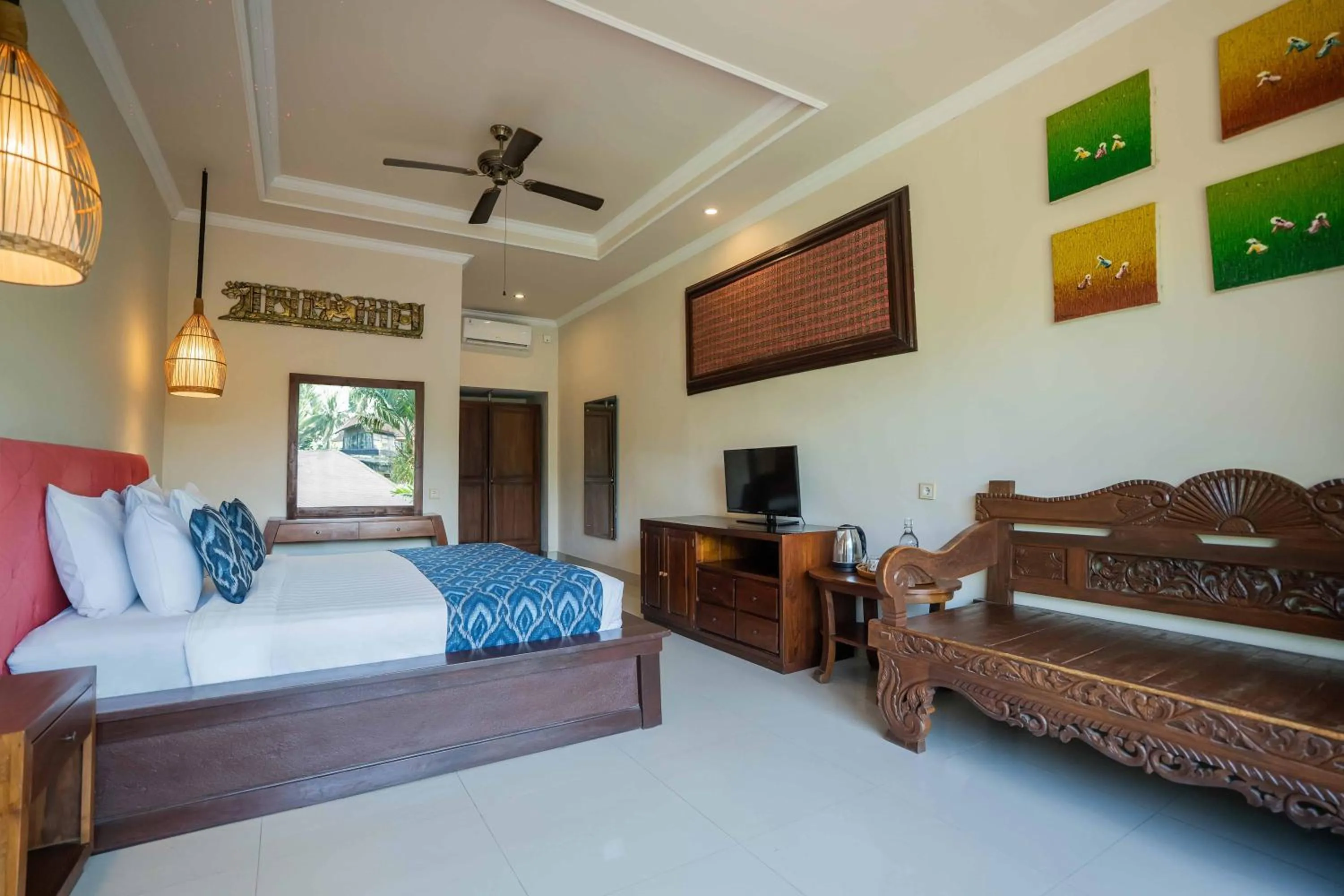 Bed in The Artini Dijiwa Ubud