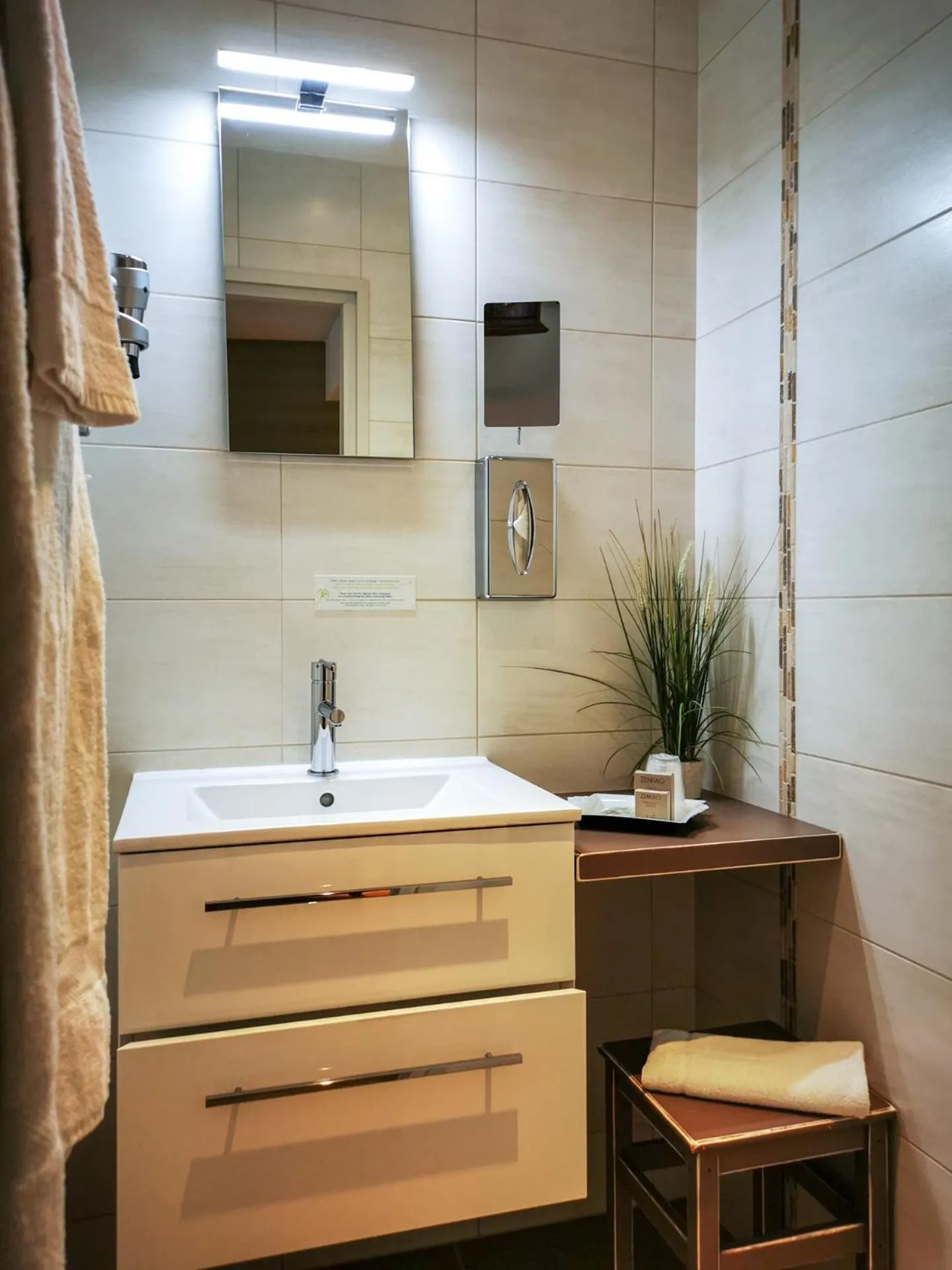 Shower in Hôtel Le Griffon d'Or