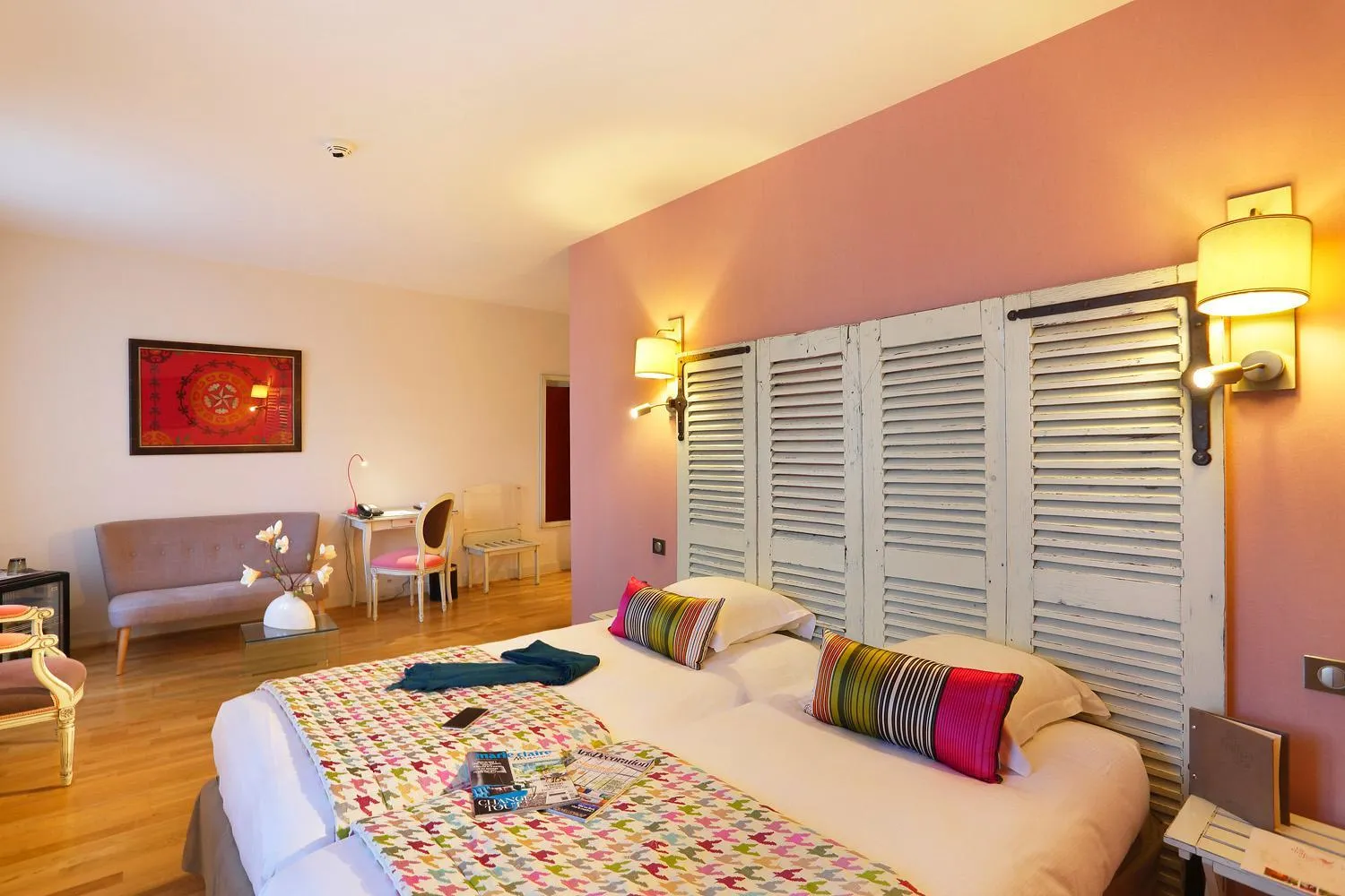 Bed in Hôtel Le Griffon d'Or