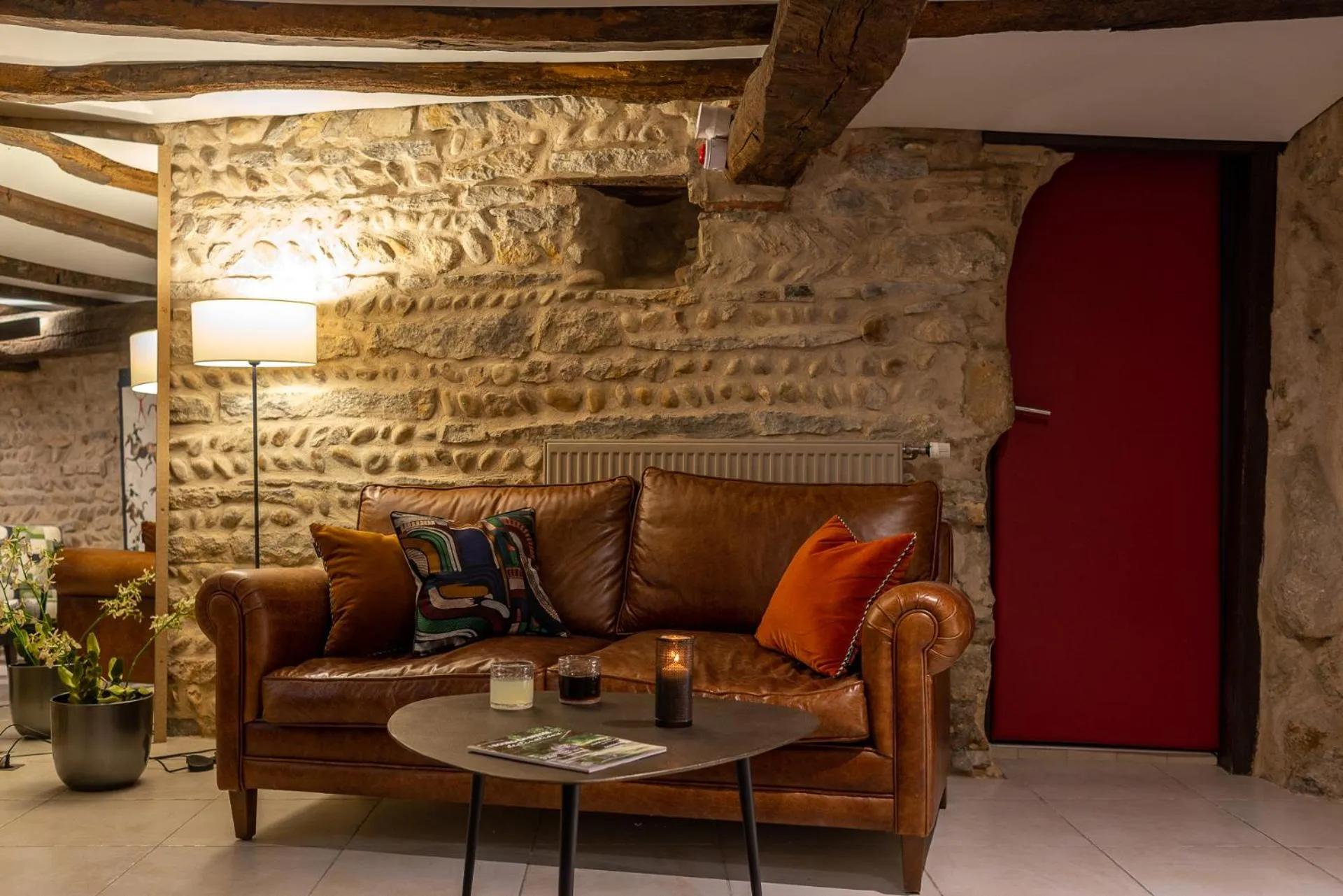 Lounge or bar in Hôtel Le Griffon d'Or