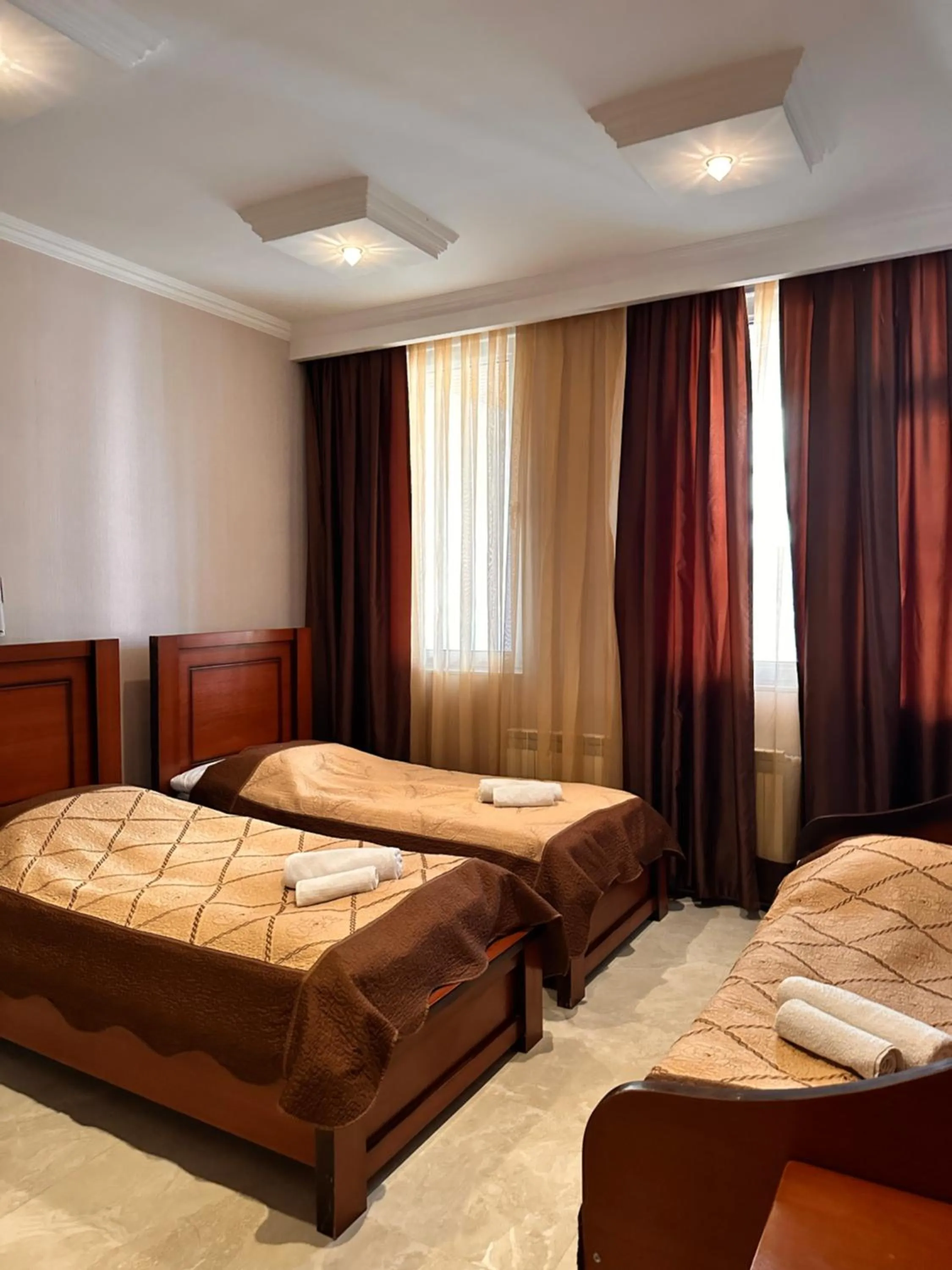 Bed in Iceberg Hotel