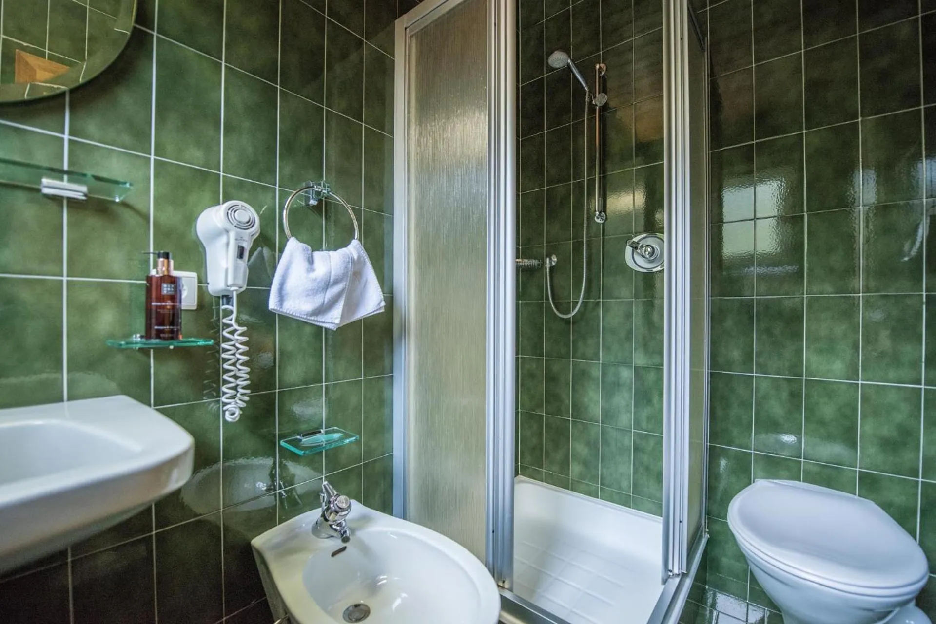 Bathroom in Hotel Edelweiss