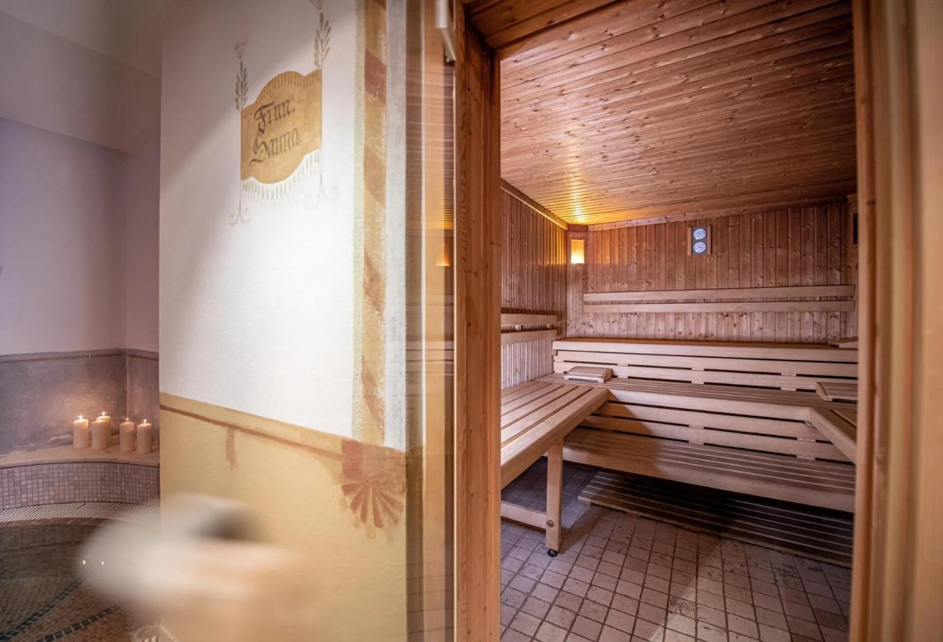 Sauna in Hotel Edelweiss