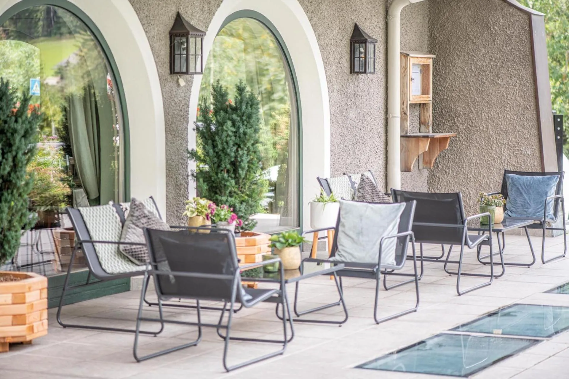 Balcony/Terrace in Hotel Edelweiss