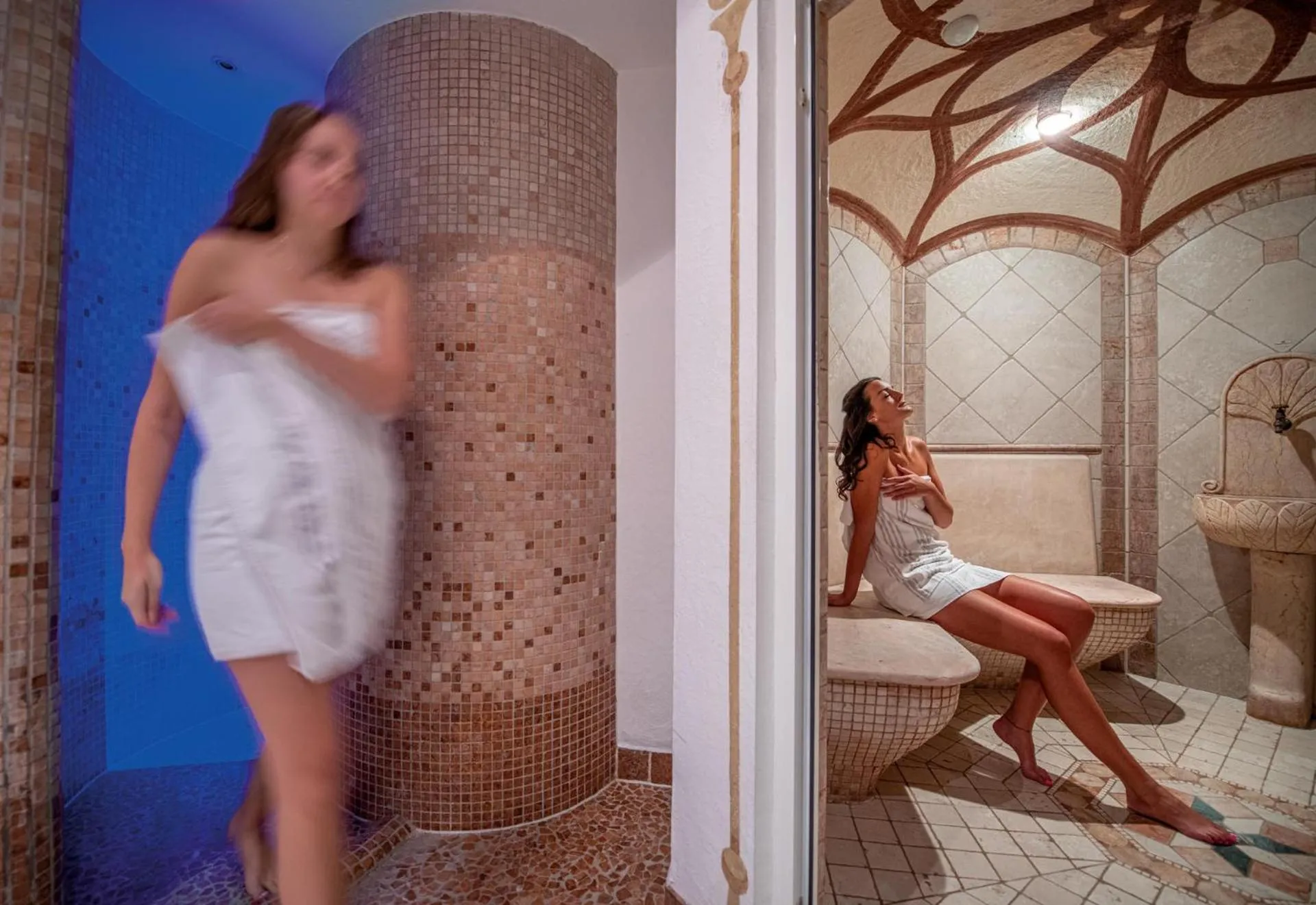 Steam room in Hotel Edelweiss