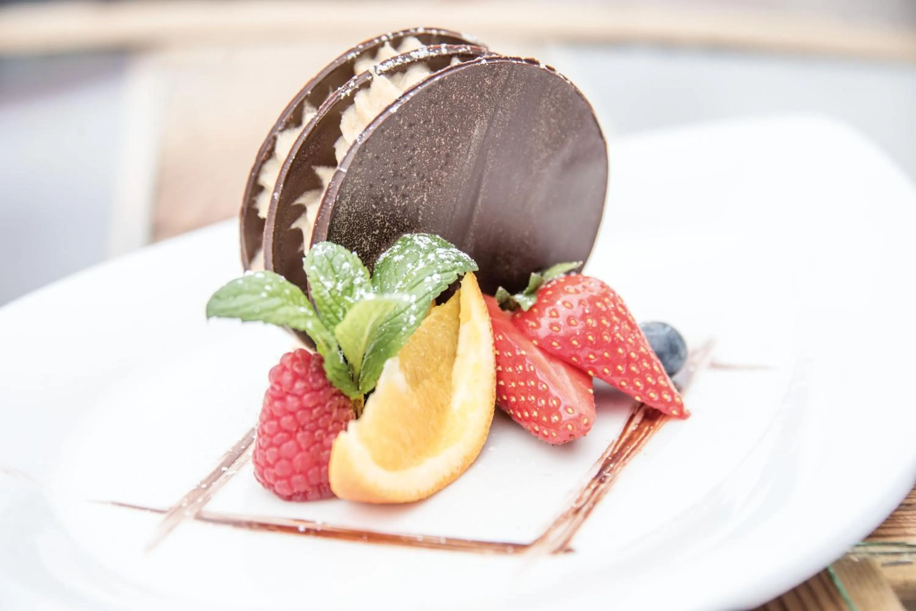 Food close-up in Hotel Edelweiss