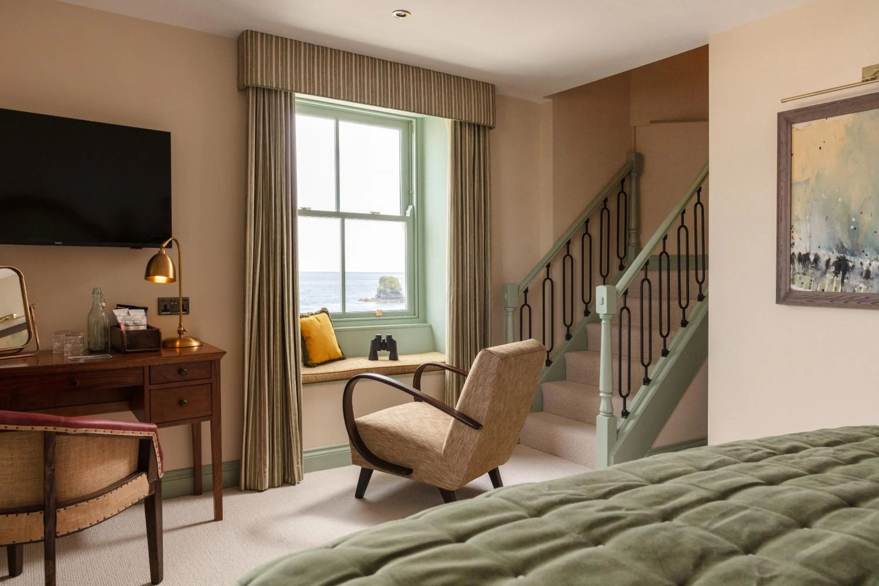 Seating area in Pier House