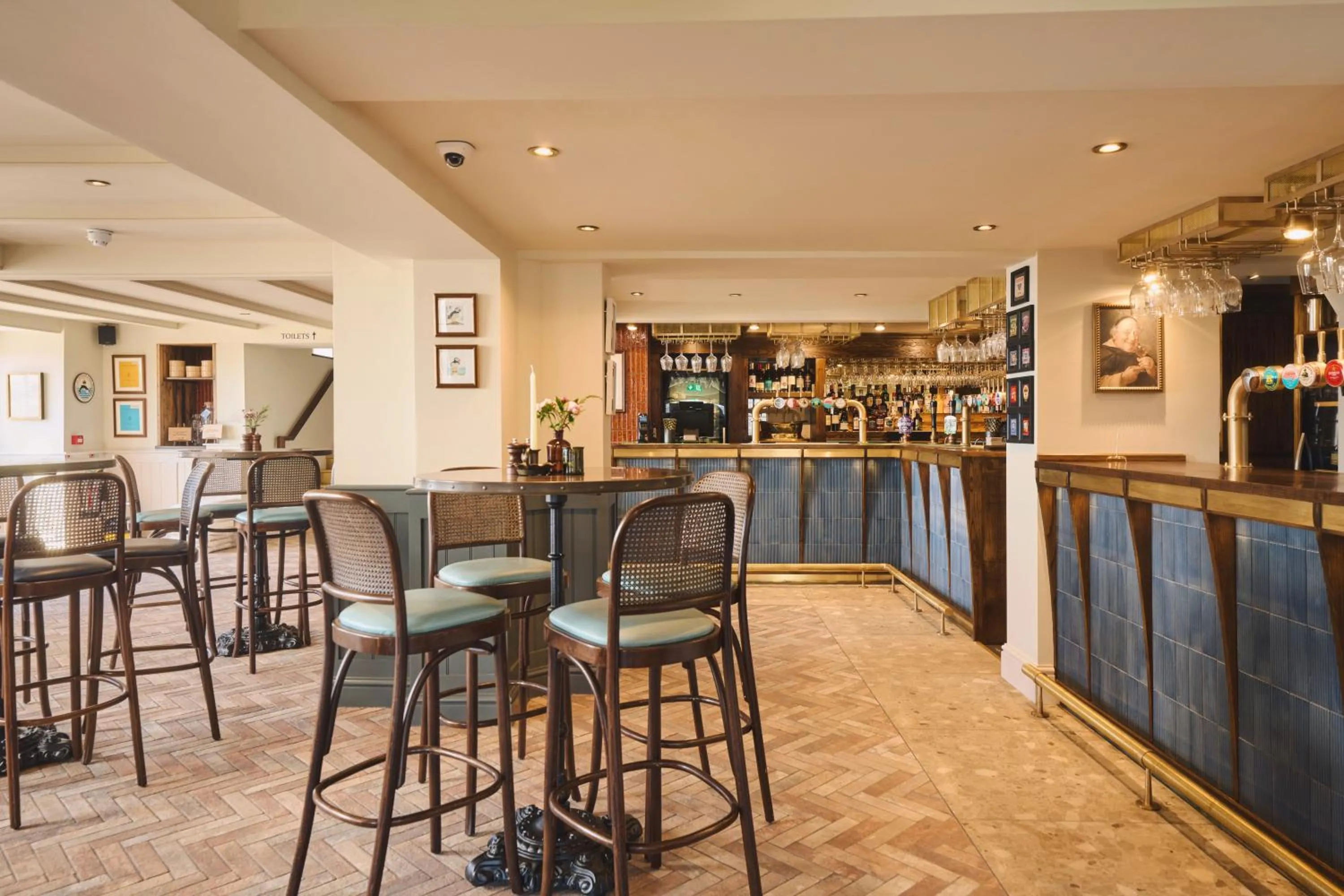 Dining area in Pier House