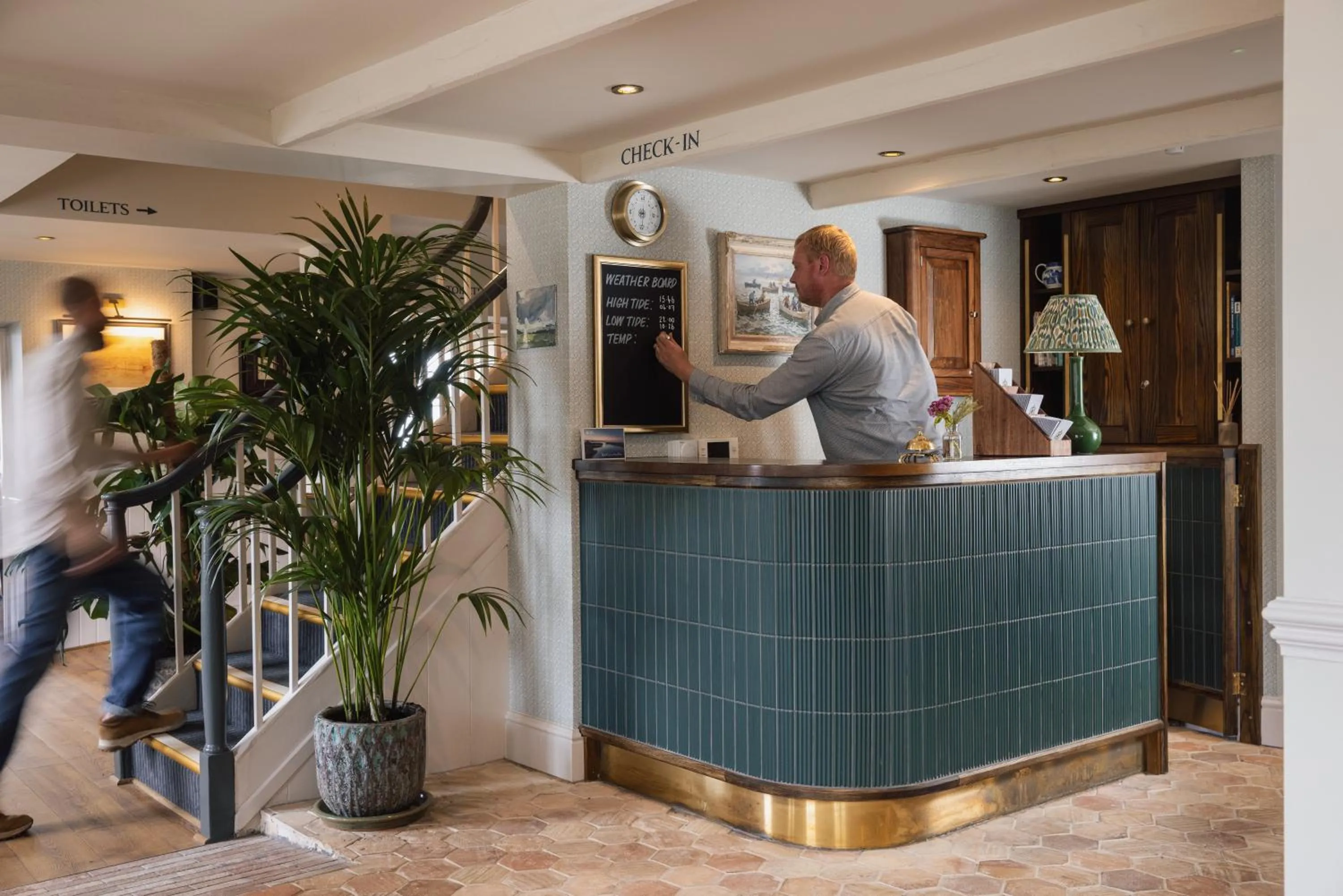 Lobby or reception in Pier House