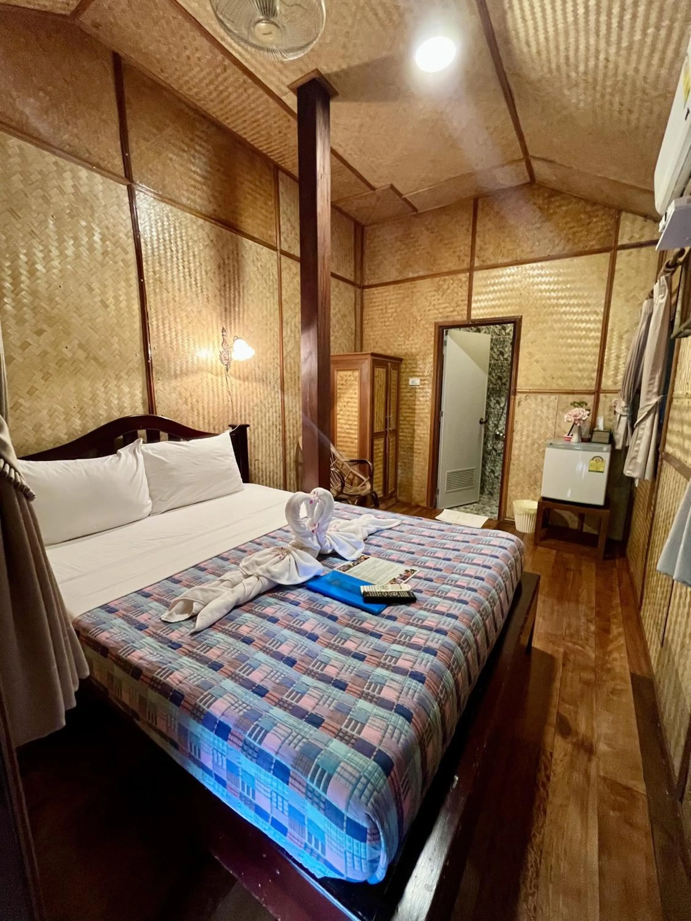 Bed in Faasai Resort & Spa