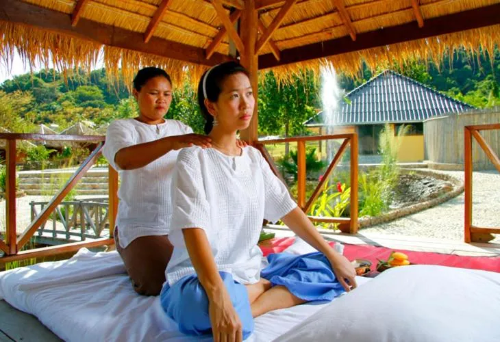 Garden view in Faasai Resort & Spa