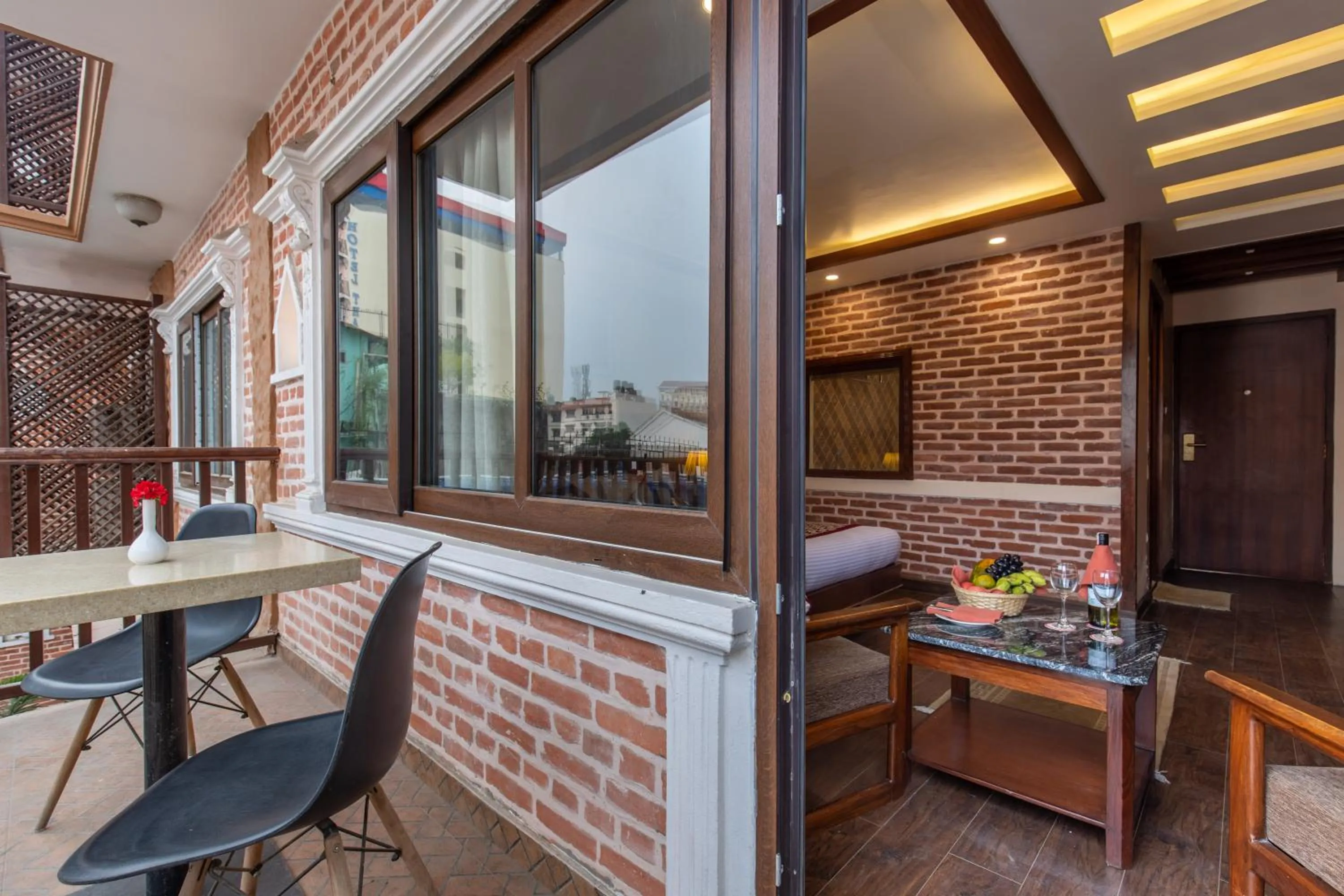 Balcony/Terrace in Hotel Manang - Thamel, Kathmandu