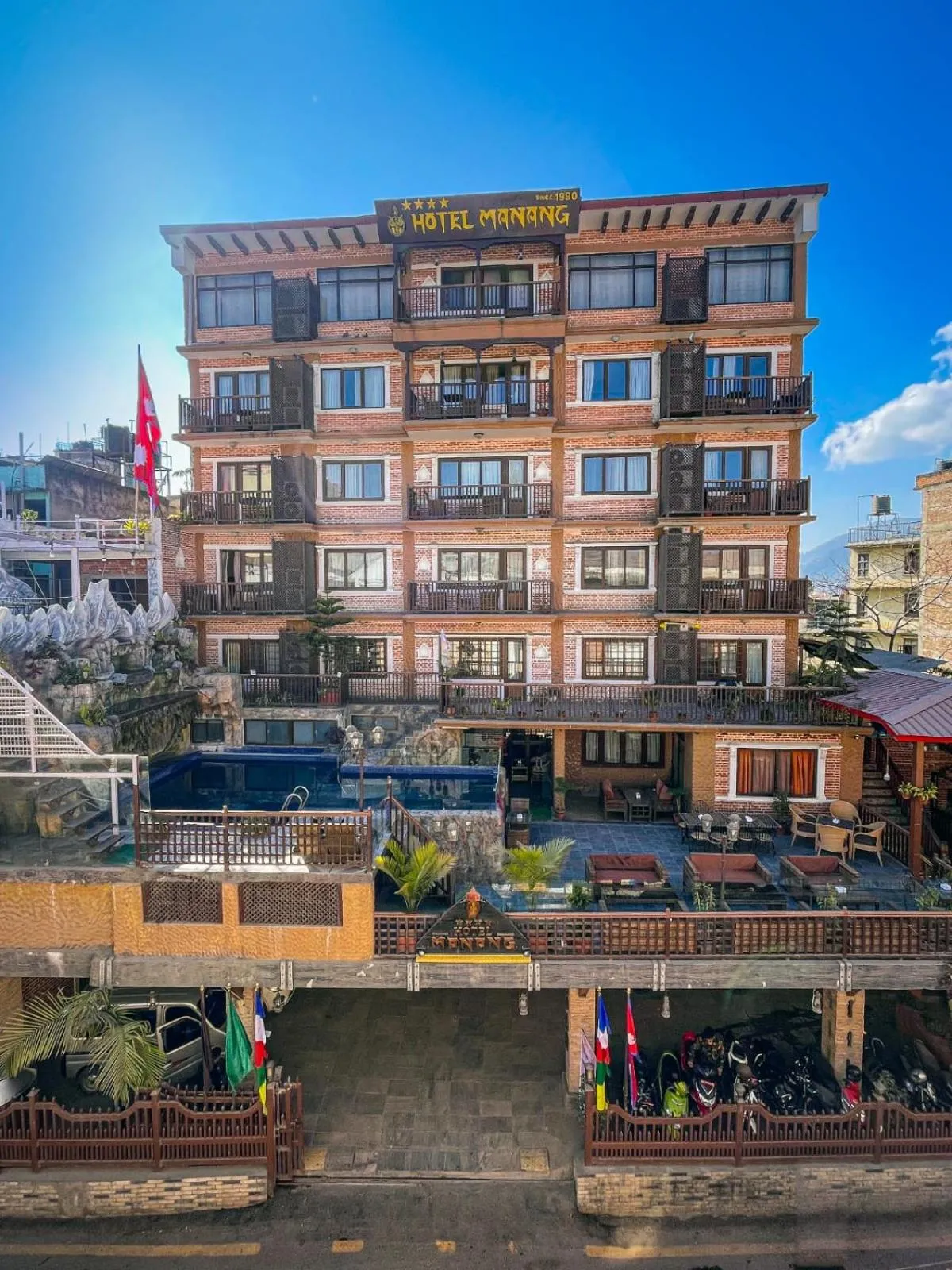 Property building in Hotel Manang - Thamel, Kathmandu