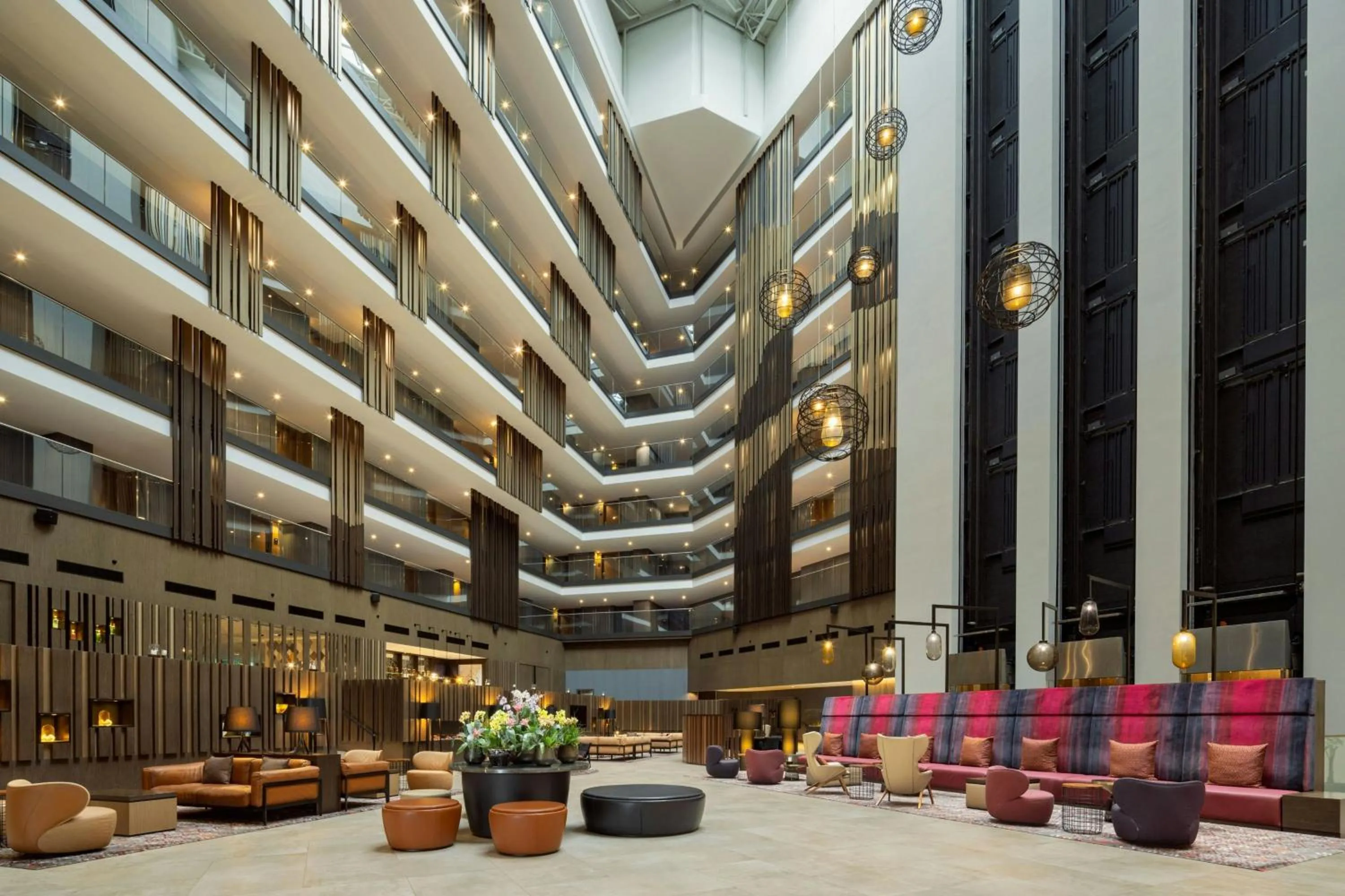 Lobby or reception in Sheraton Grand Tbilisi Metechi Palace