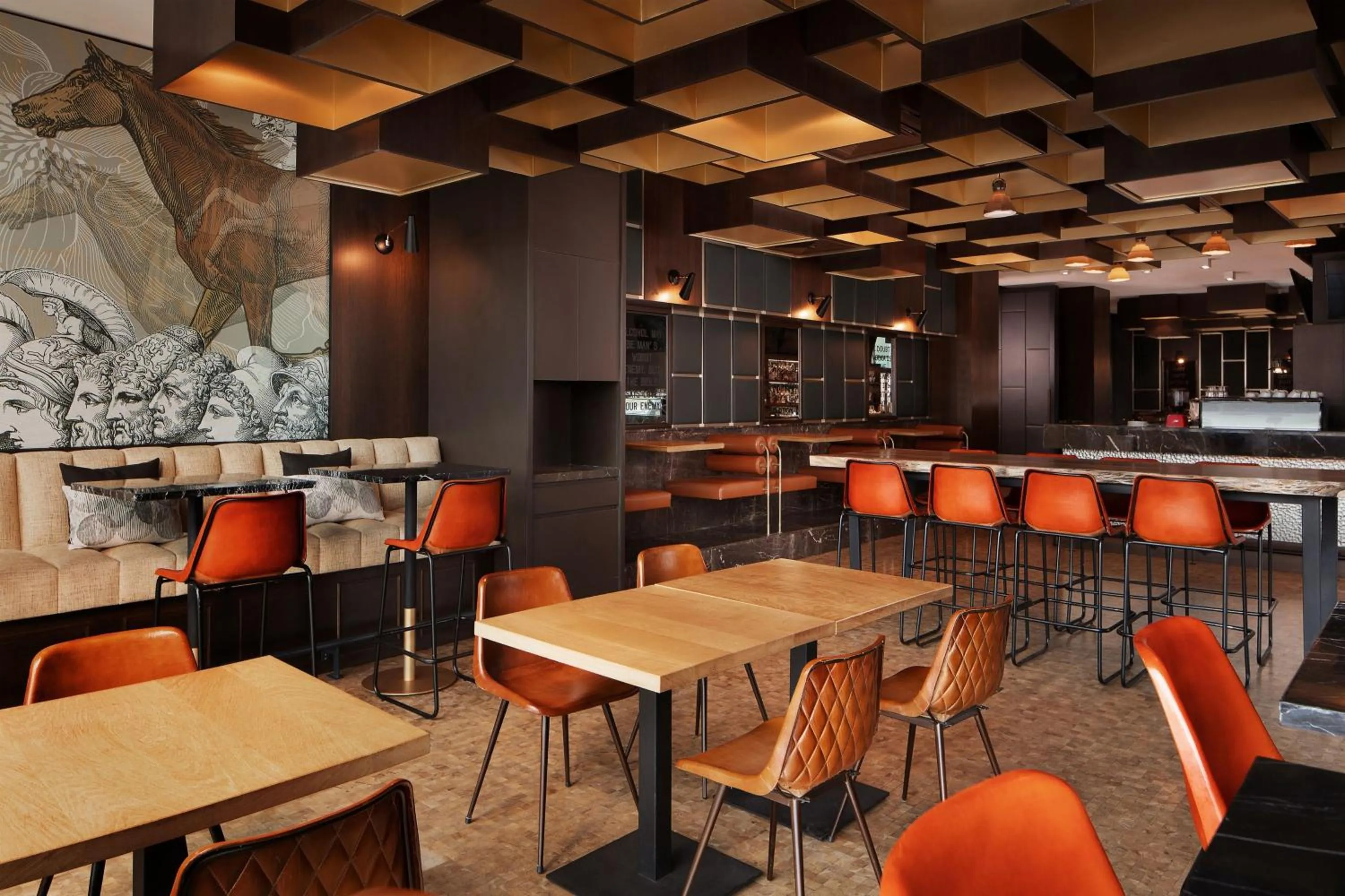 Restaurant/places to eat in Sheraton Grand Tbilisi Metechi Palace