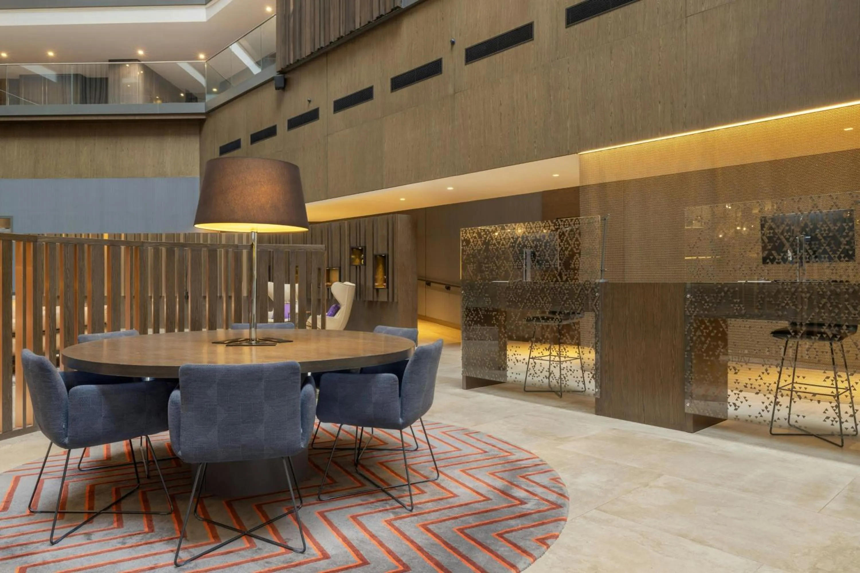 Lobby or reception in Sheraton Grand Tbilisi Metechi Palace