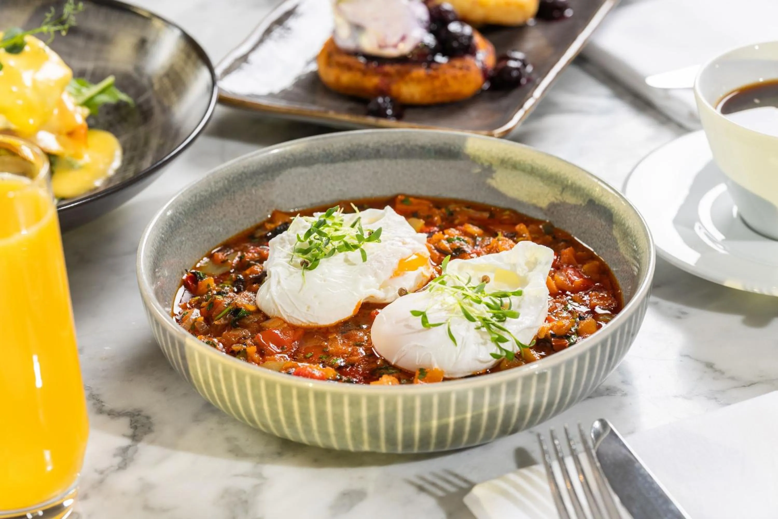 Restaurant/places to eat in Sheraton Grand Tbilisi Metechi Palace