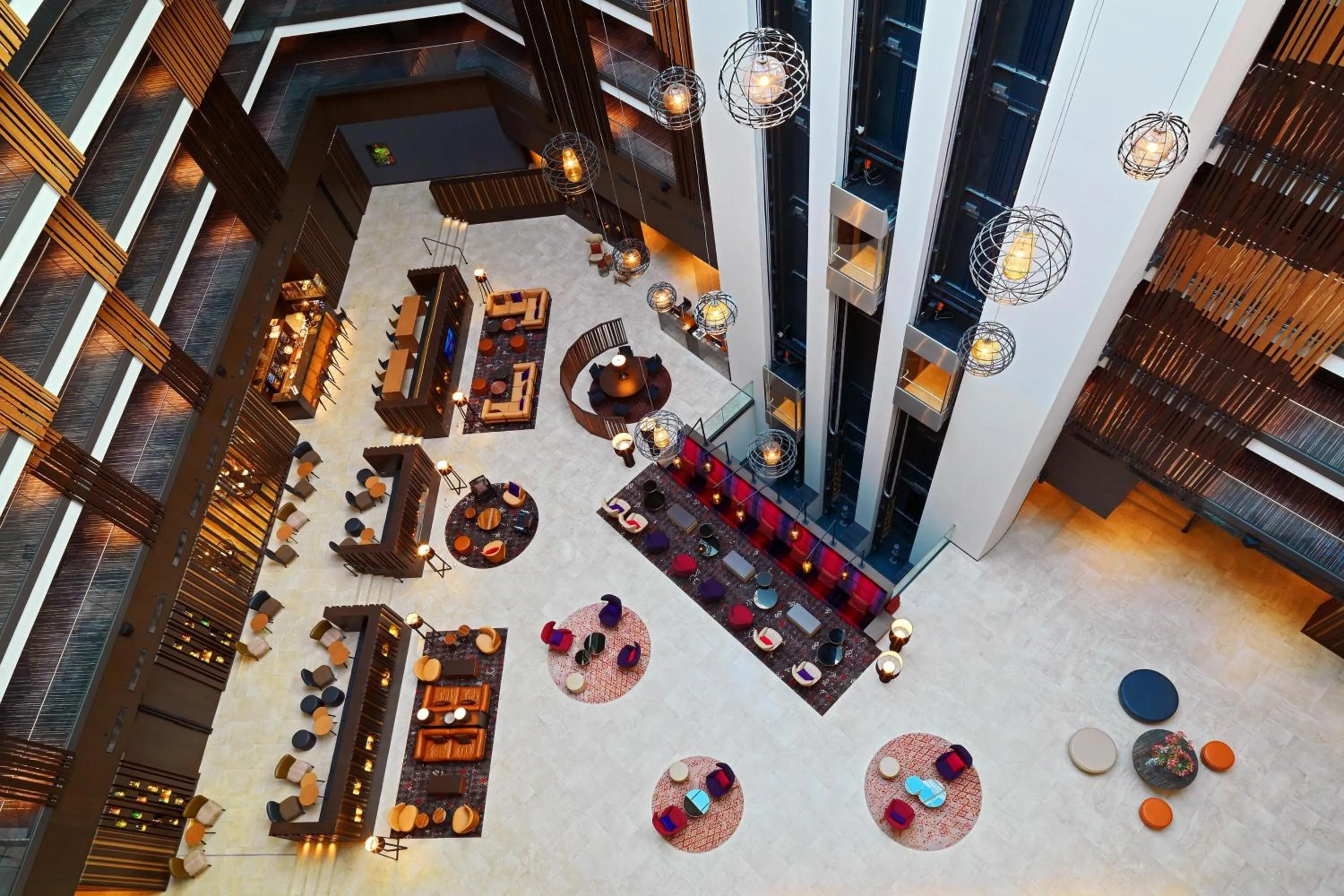 Lobby or reception in Sheraton Grand Tbilisi Metechi Palace