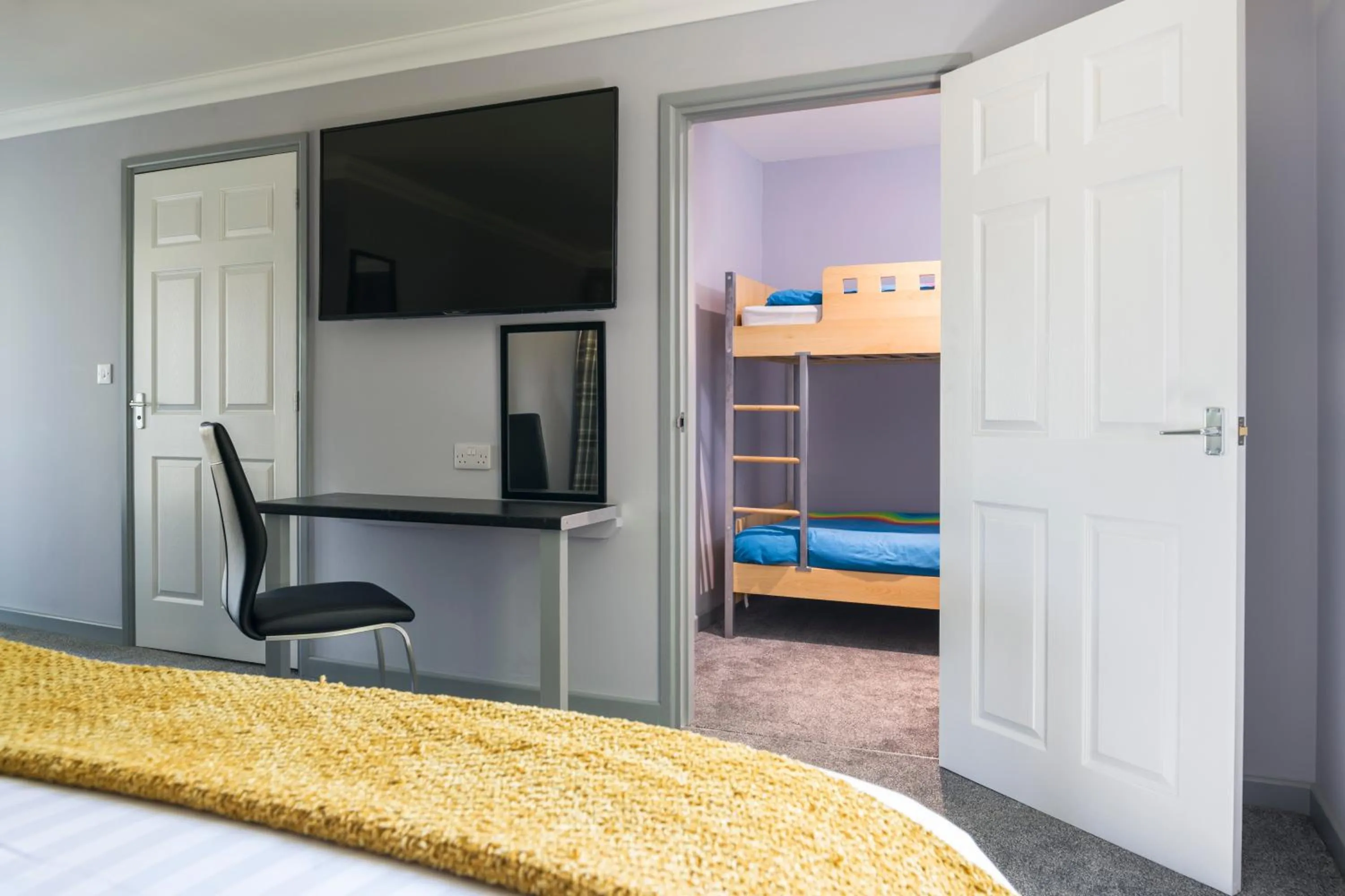 bunk bed, Bed in Trethorne Hotel & Golf Club