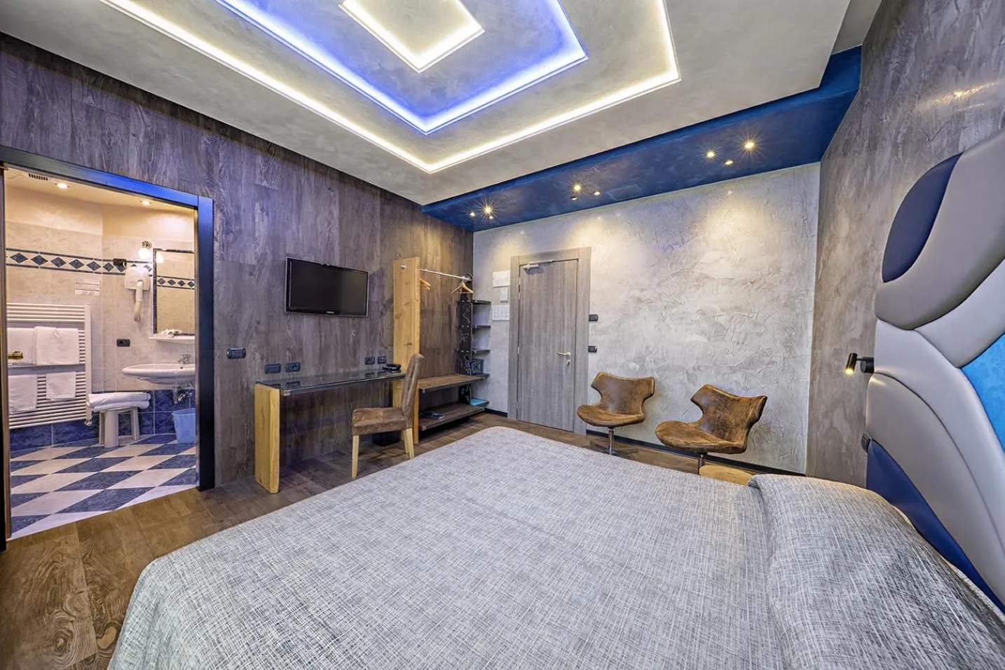 Bed in Hotel La Pergola