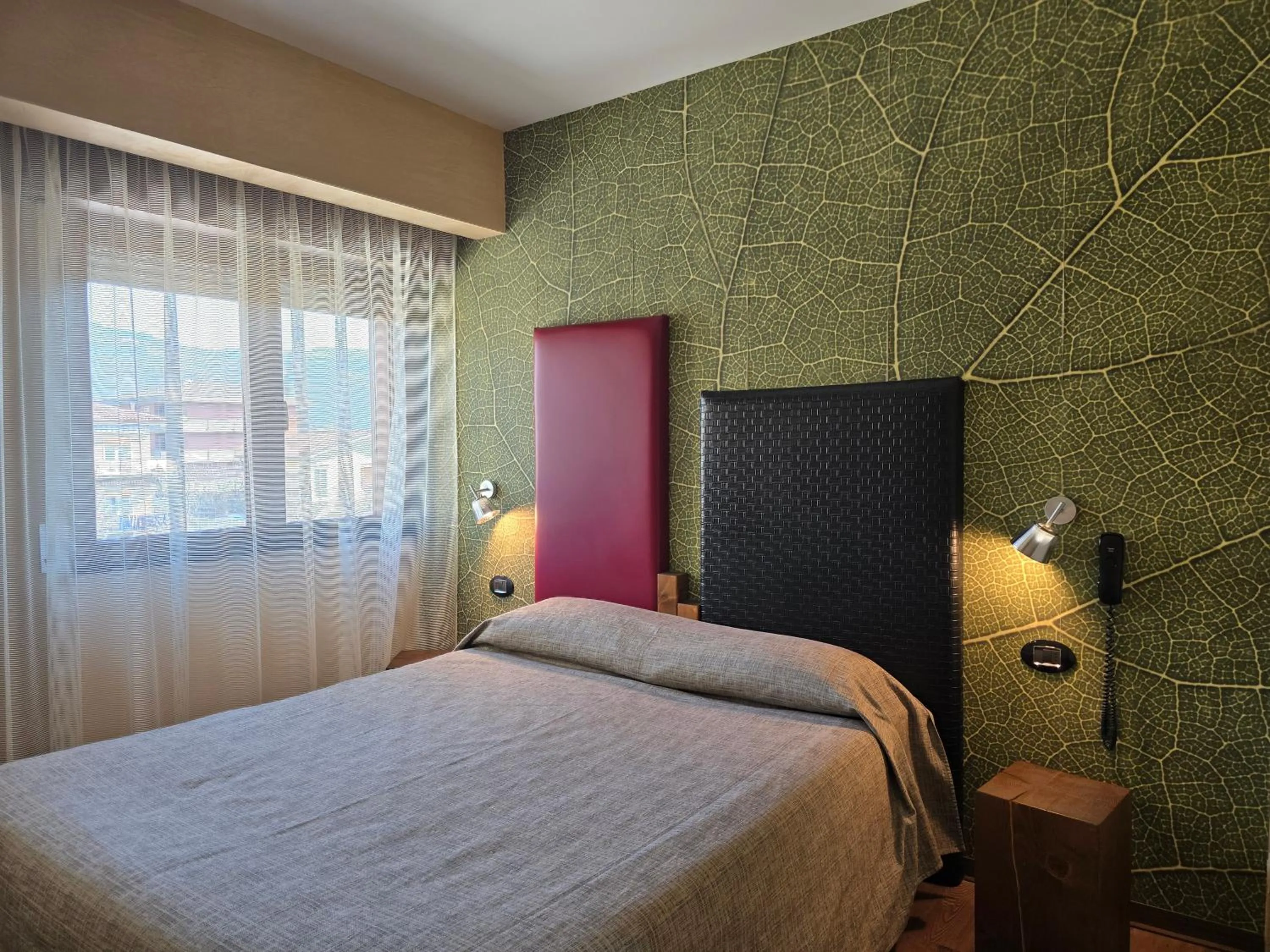 Bedroom, Bed in Hotel La Pergola