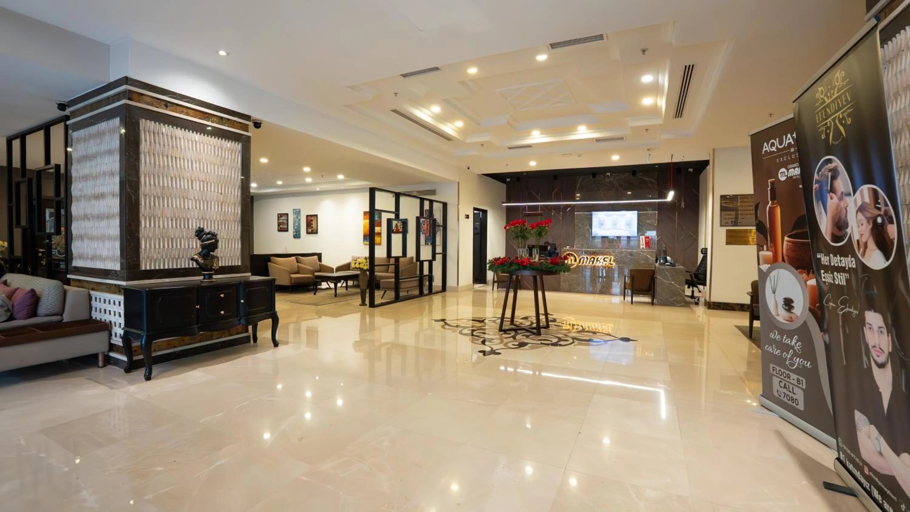 Lobby or reception in Grand Makel Hotel Topkapi